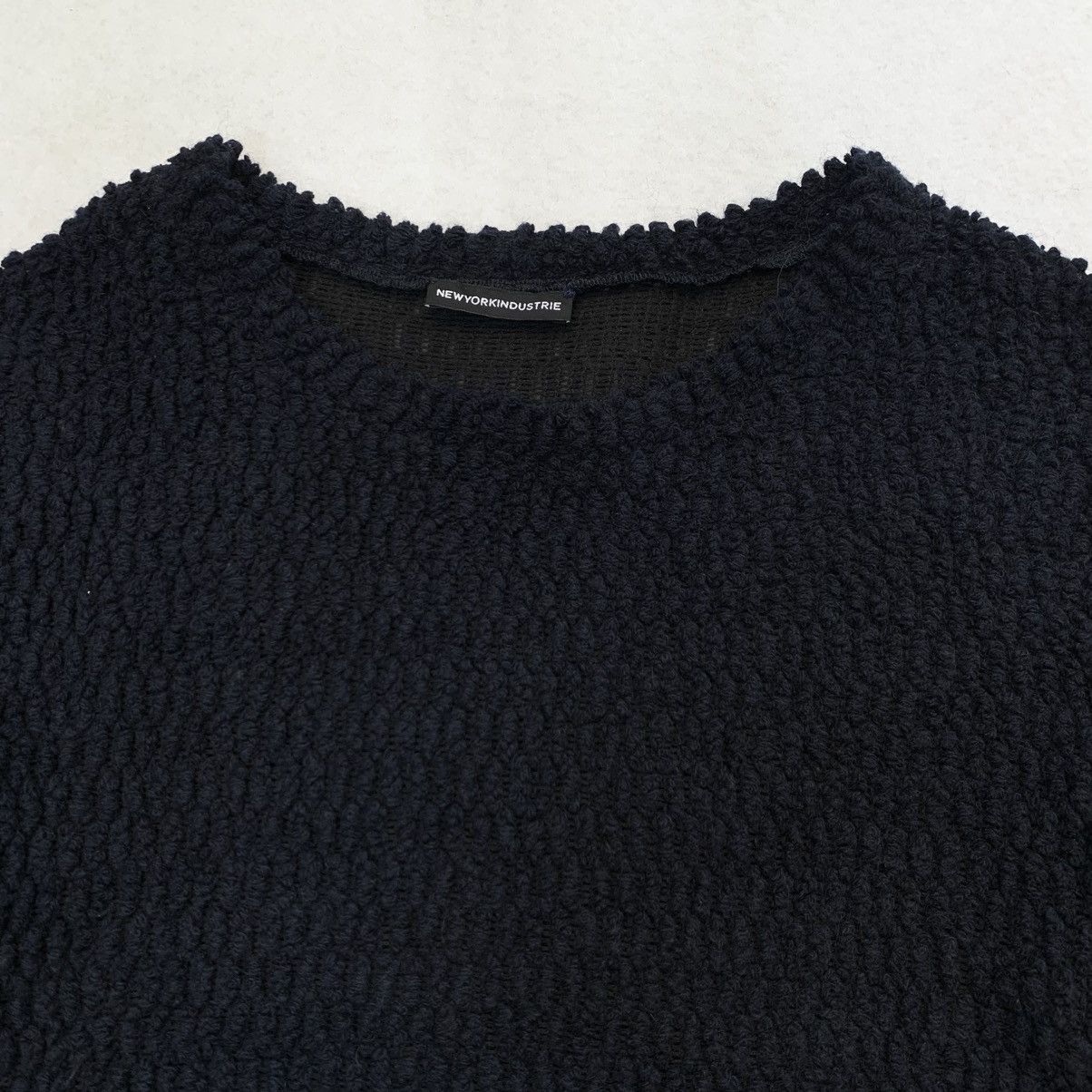 NEWYORKINDUSTRIE 2010s New York Industrie Knit Long Sleeve Size US S / EU 44-46 / 1 - 3 Thumbnail