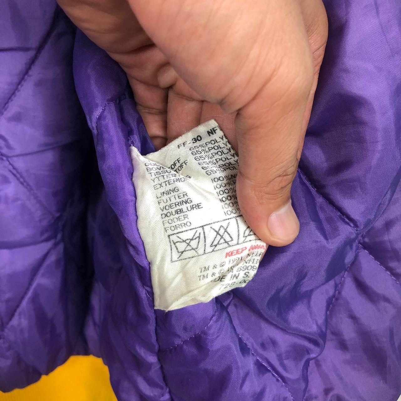 NBA 1991 Nutmeg x Campri LA Lakers NBA Jacket - XL - Vtg 90s Size US XL / EU 56 / 4 - 13 Thumbnail