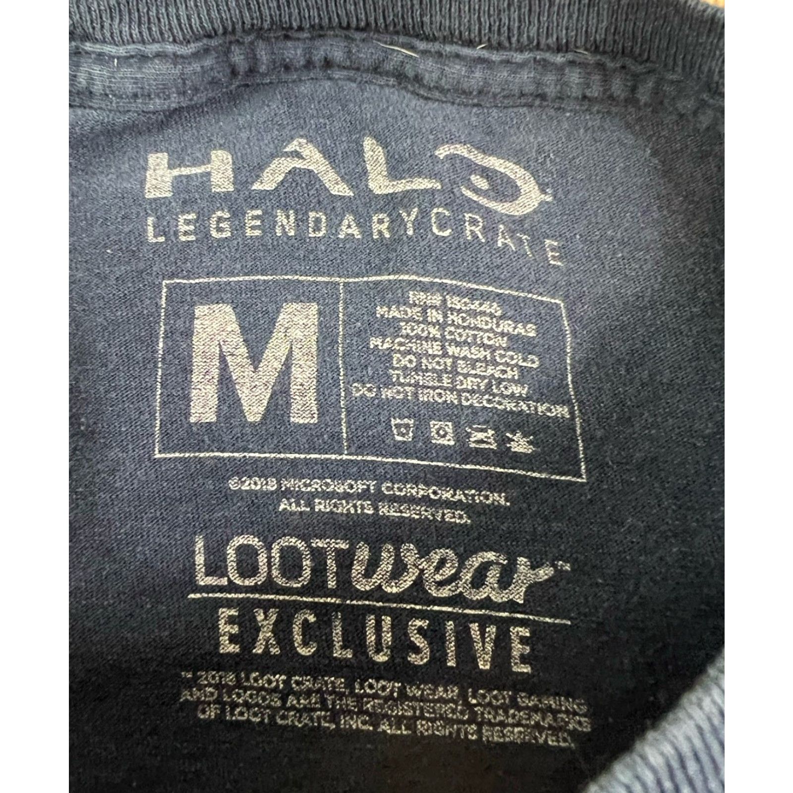 Halo **HALO Legendary Loot Crate Wraith T-Shirt Blue M** User: **HALO Legendary Loot Crate Wraith Blue T-Shirt Size Medium** Size US M / EU 48-50 / 2 - 5 Thumbnail
