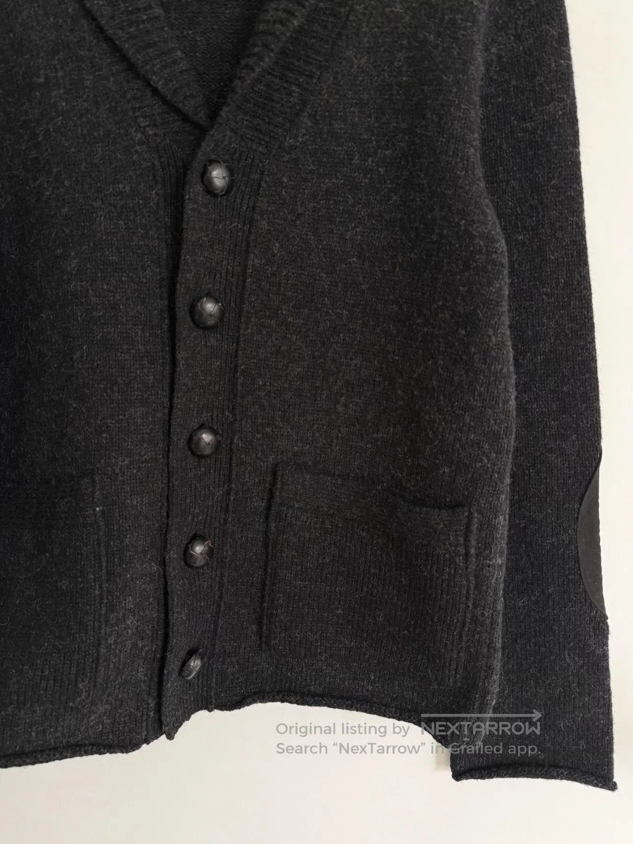 Comme des Garcons Homme Plus COMME DES GARCONS HOMME Wool Cardigan. Size US S / EU 44-46 / 1 - 3 Thumbnail