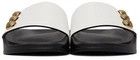 Balmain o1y0625 Slippers in White Size US 8 / IT 38 - 3 Thumbnail