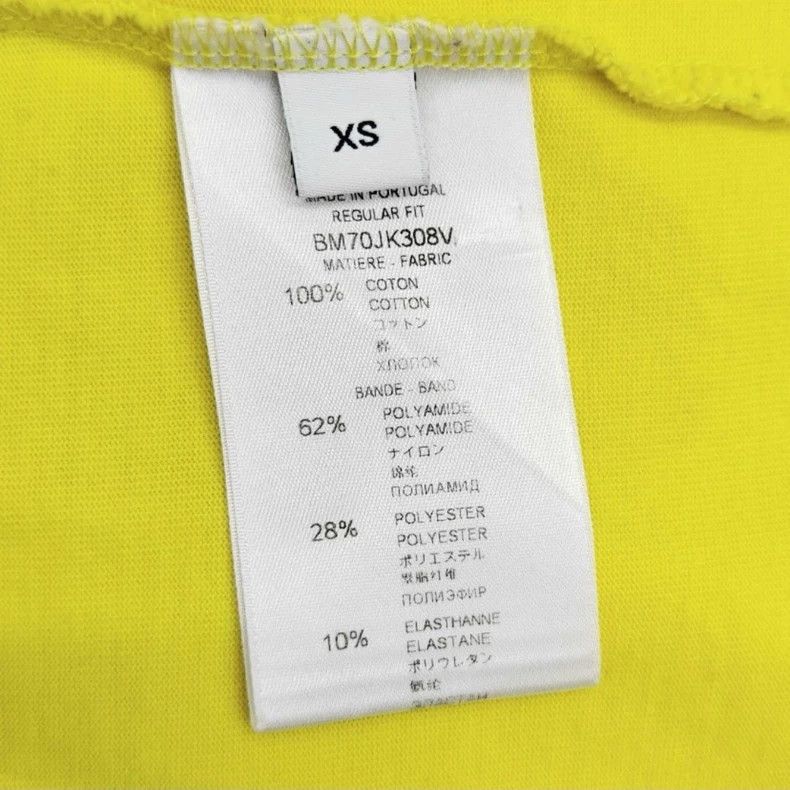 Givenchy Givenchy Sleeve Logo Yellow T-Shirt Size US XS / EU 42 / 0 - 4 Thumbnail