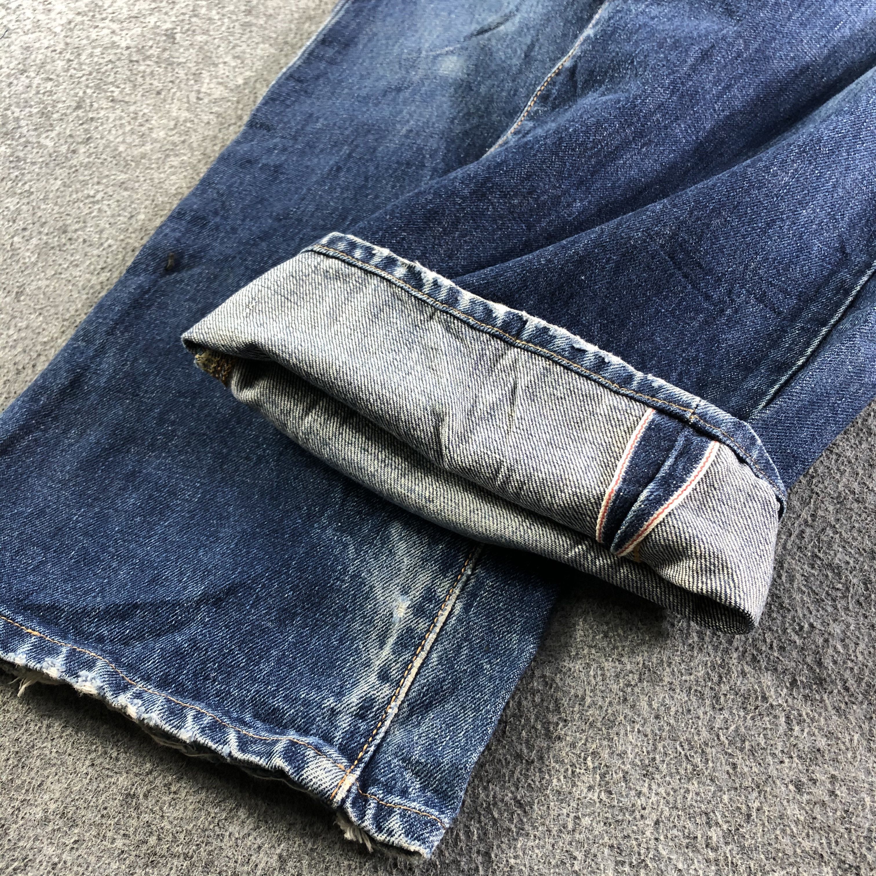Edwin Vintage Blue Wash Edwin 505 Jeans-J3581 Size US 32 / EU 48 - 7 Thumbnail
