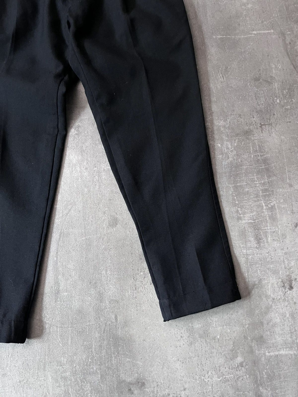 Carol Christian Poell Carol Christian Poell A/W 96-97 wool black pants Size US 28 / EU 44 - 3 Thumbnail