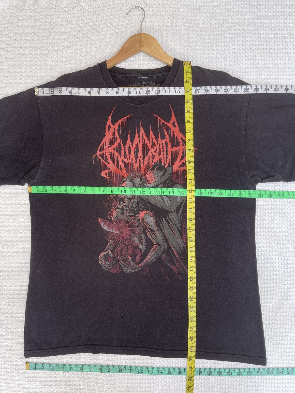 Band Tees LastDrop🔥Vtg BLOODBATH Death Metal Supergroup Tee Shirt Punk Size US XL / EU 56 / 4 - 10 Thumbnail