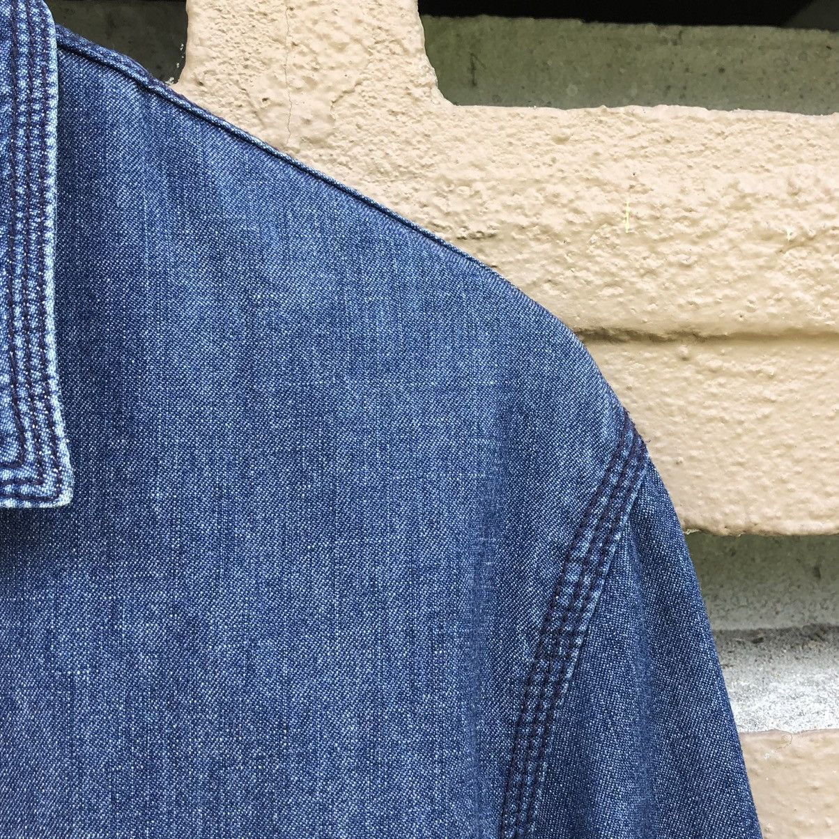 Vintage Vintage Crocodile Denim Zipper Jacket Size US M / EU 48-50 / 2 - 8 Thumbnail