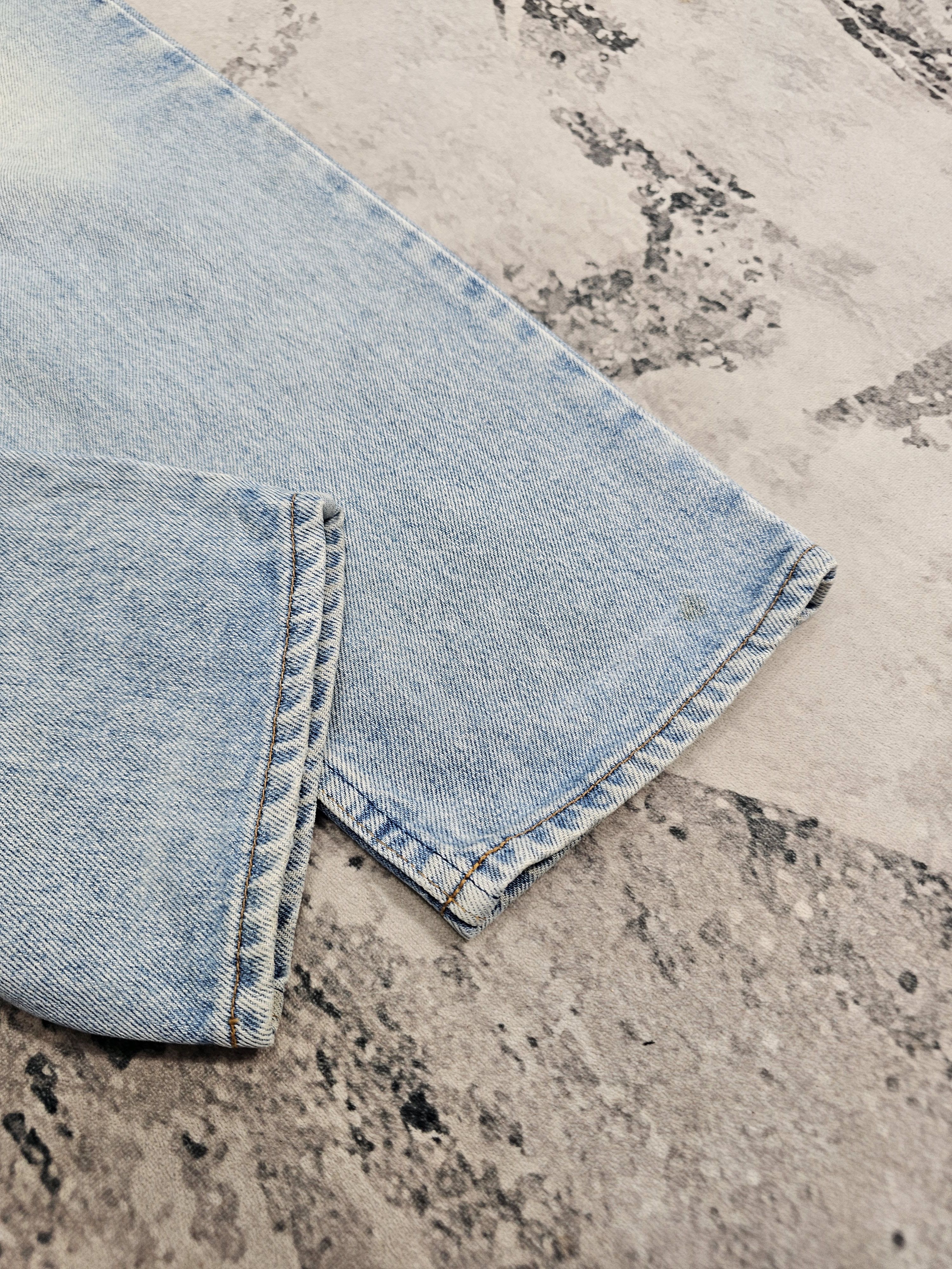 Levi's Vintage Clothing Vtg LEVIS W515 0227 Faded Light Blue High Rise Jeans L0559 Size US 26 / EU 42 - 6 Thumbnail
