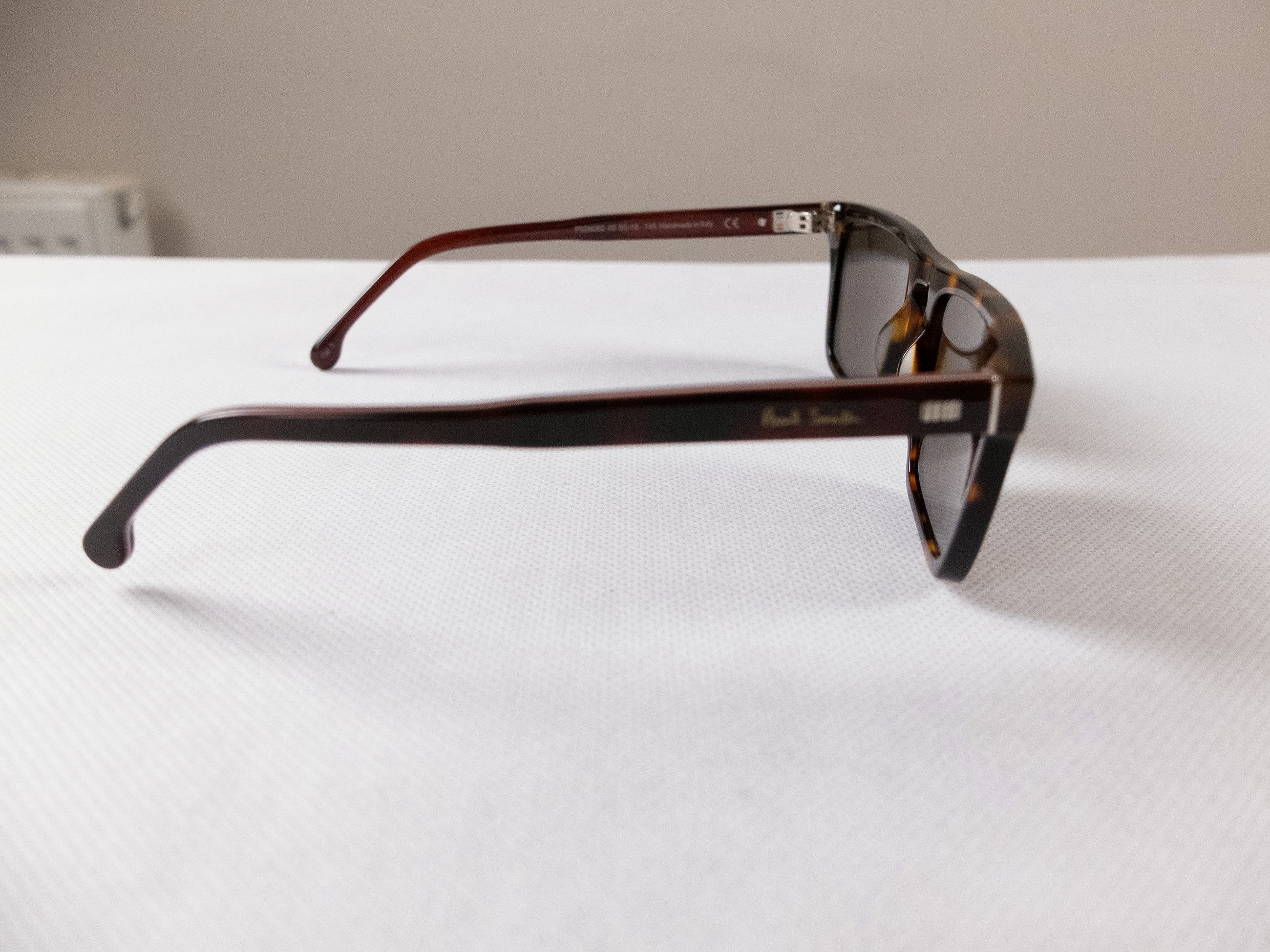 Paul Smith PAUL SMITH Edison havana brown hand made acetate sunglasses Size ONE SIZE - 5 Thumbnail