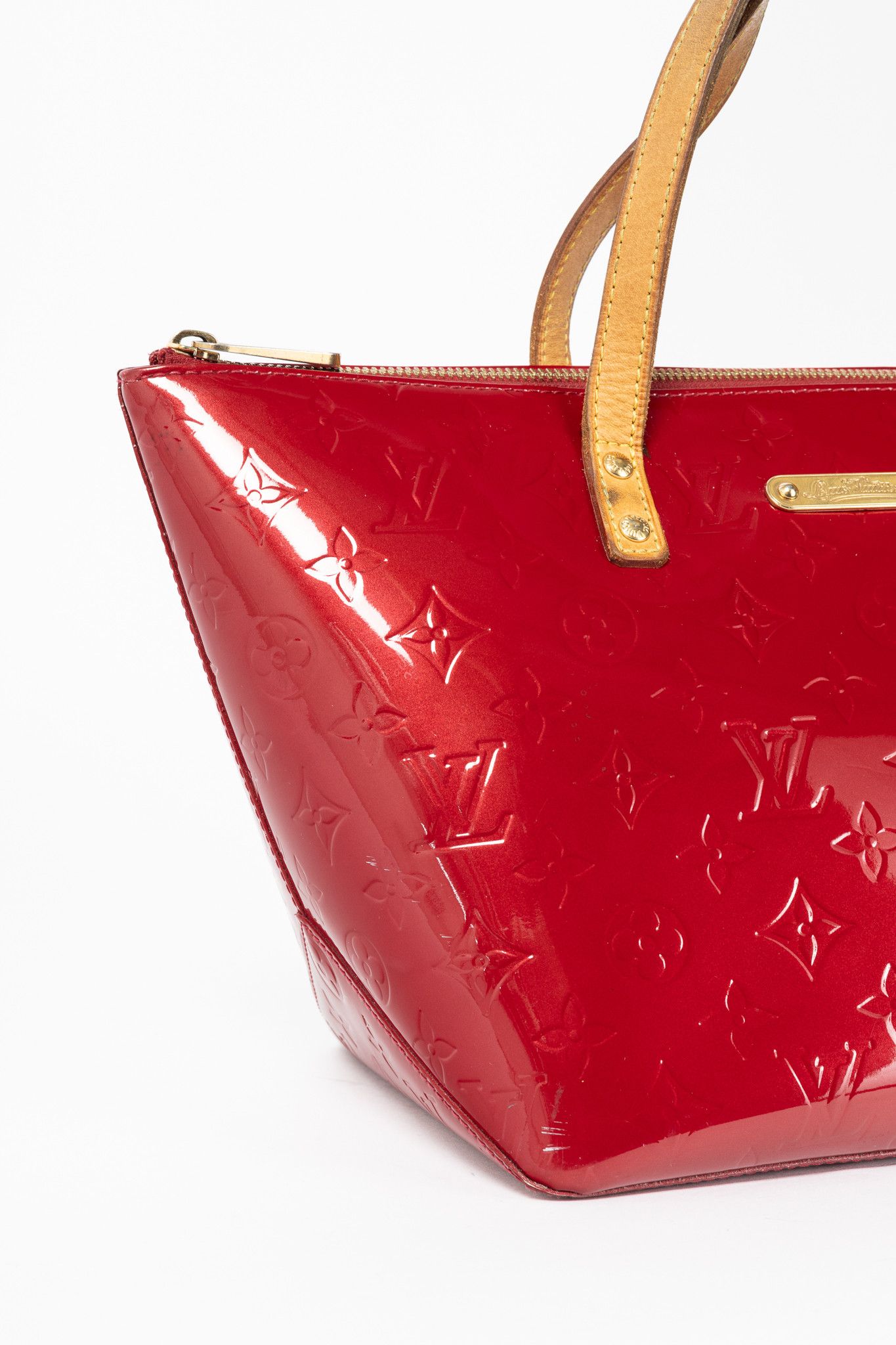 Louis Vuitton Louis Vuitton Bellevue PM Pomme D'Amour Monogram Vernis Tote Size ONE SIZE - 8 Thumbnail