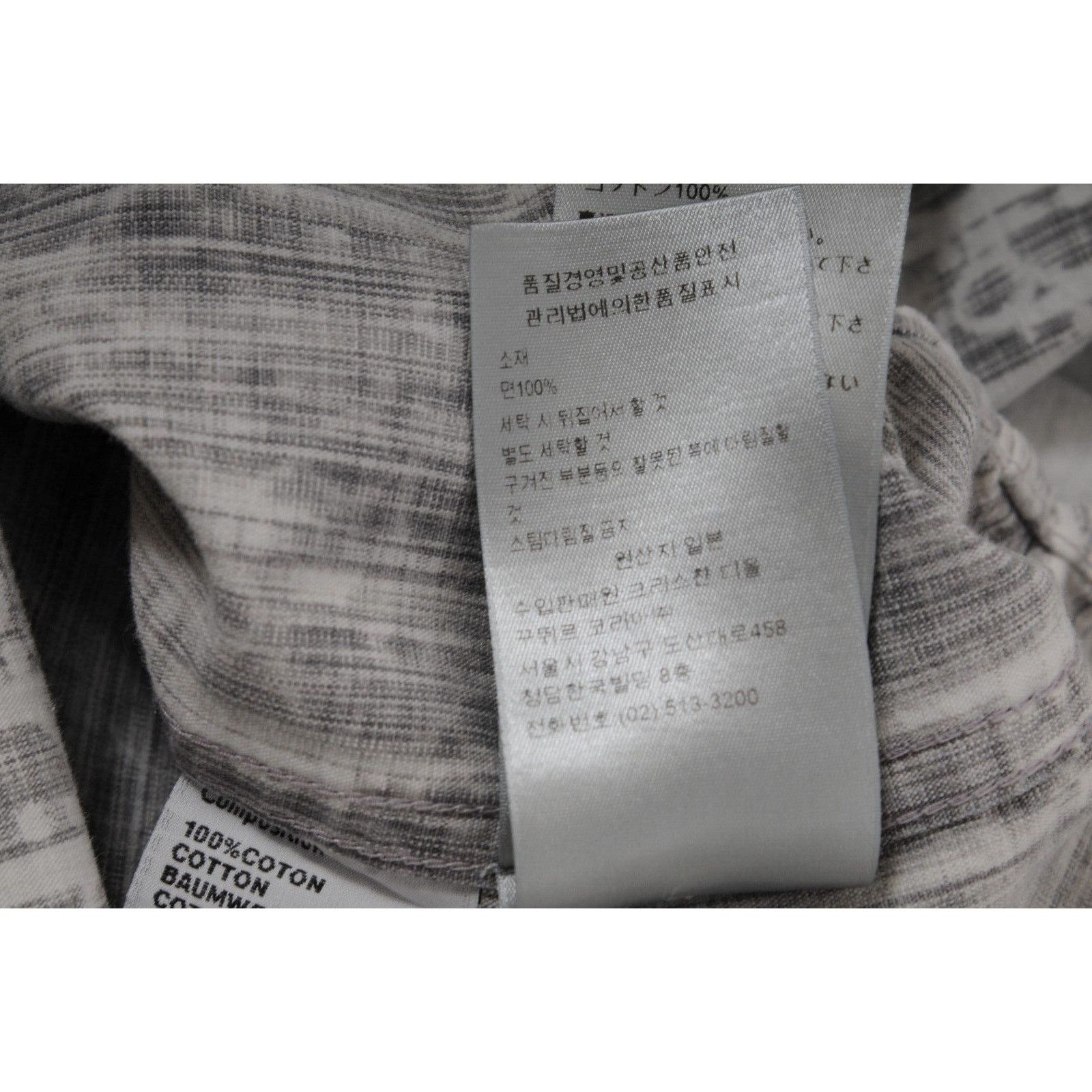 Dior Oblique Button Down Denim Shirt IT 42 White Size US L / EU 52-54 / 3 - 16 Thumbnail