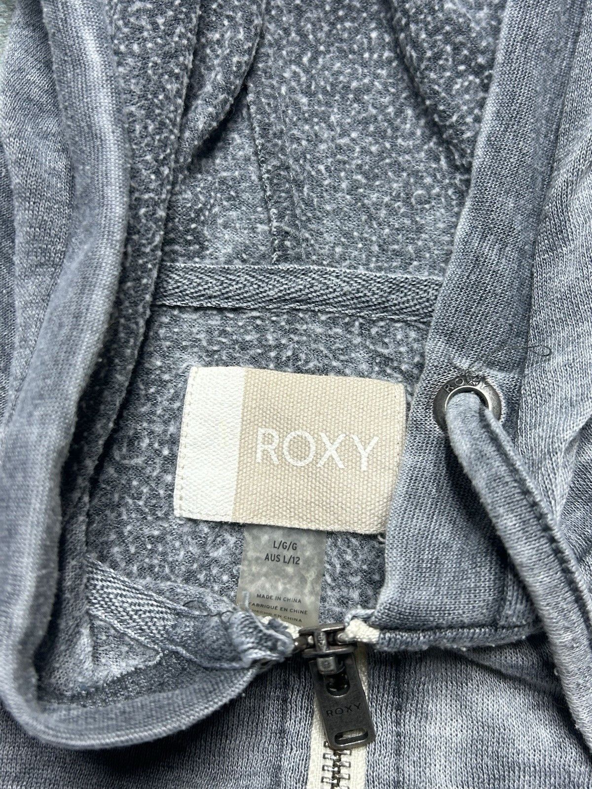 Vintage Roxy surf hoodie zip quiksilver billabong beach womens large Size L / US 10 / IT 46 - 5 Thumbnail