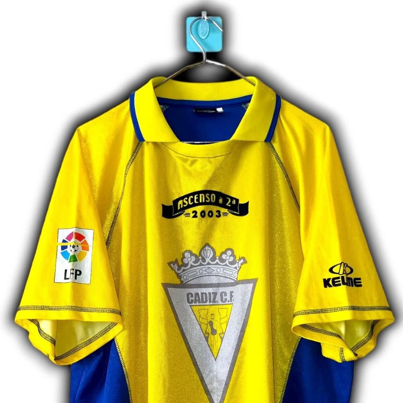 Other CF Cadiz 2003 2004 2005 Home Rare Shirt Jersey Kelme Size US XL / EU 56 / 4 - 1 Thumbnail