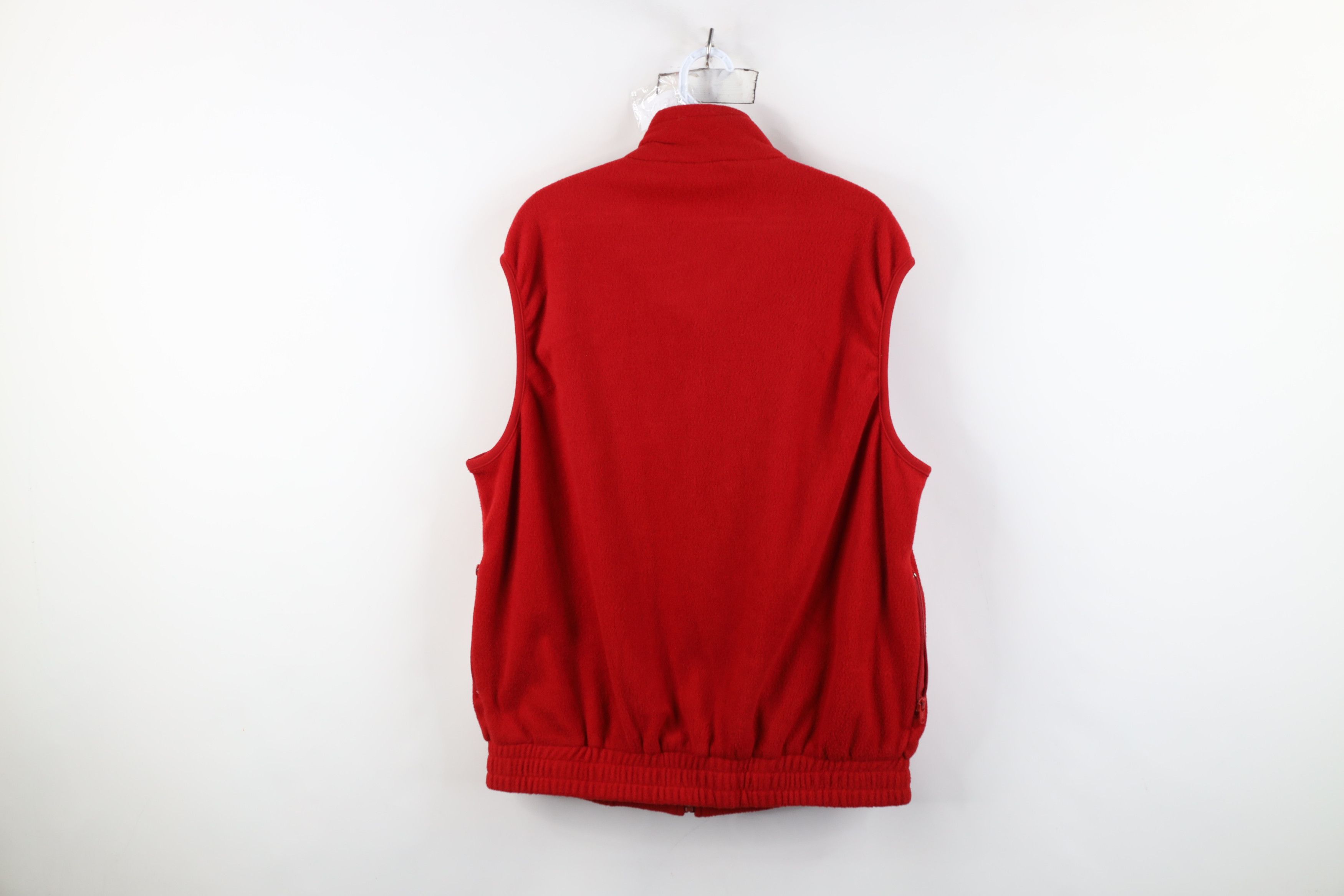 Polo Ralph Lauren Vintage 90s Polo Ralph Lauren Box Logo Fleece Vest Jacket Size US XL / EU 56 / 4 - 11 Thumbnail