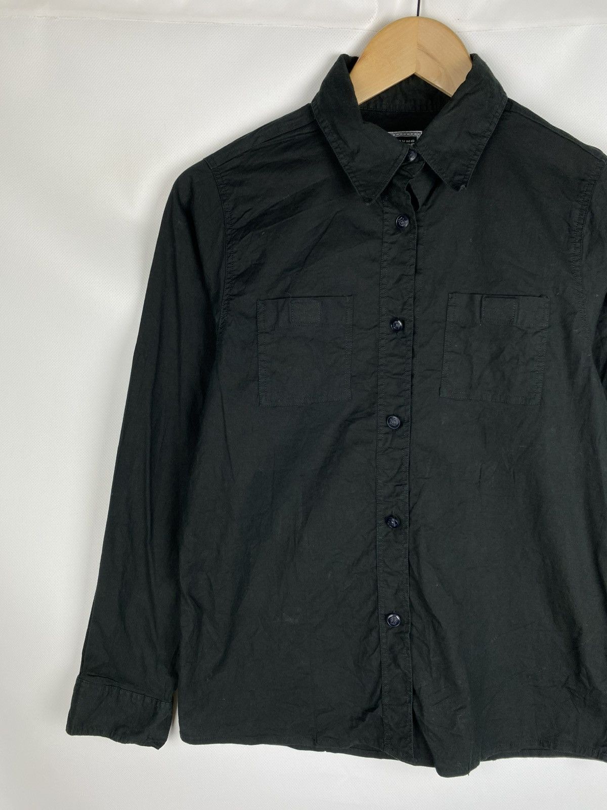 Versace Young Versace Vintage Teens Kids Long Sleeve Button Up Shirt Size S / US 4 / IT 40 - 2 Thumbnail
