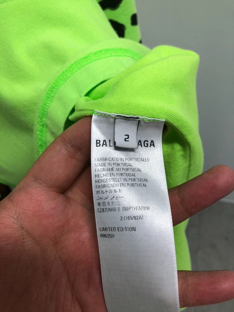 Balenciaga Balenciaga Ink letter round neck long sleeve T-shirt Size US M / EU 48-50 / 2 - 4 Thumbnail