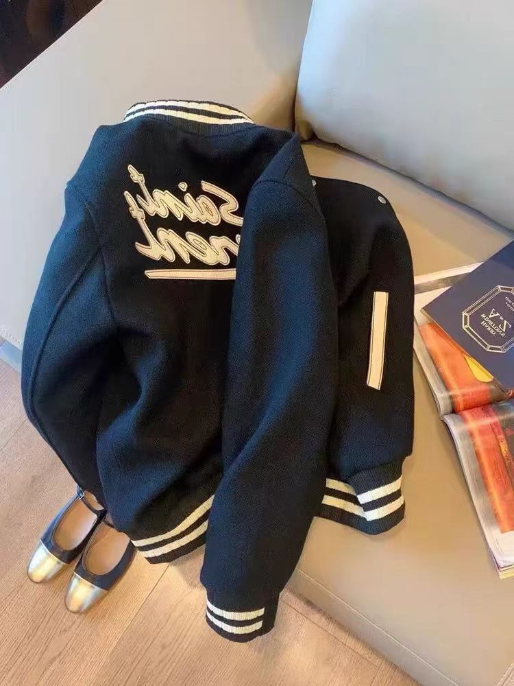 Japanese Brand Vintage Street Letter Loose Casual Baseball Jacket Size US M / EU 48-50 / 2 - 5 Thumbnail
