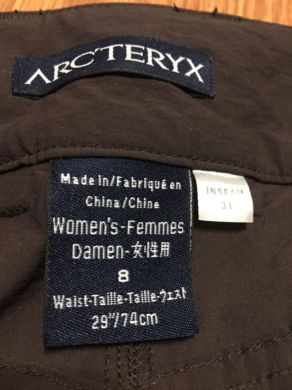 Arc'teryx ARC’TERYX Brown Outdoor Womens Cargo Pants Size 8 /29” Size 30" / US 8 / IT 44 - 10 Thumbnail