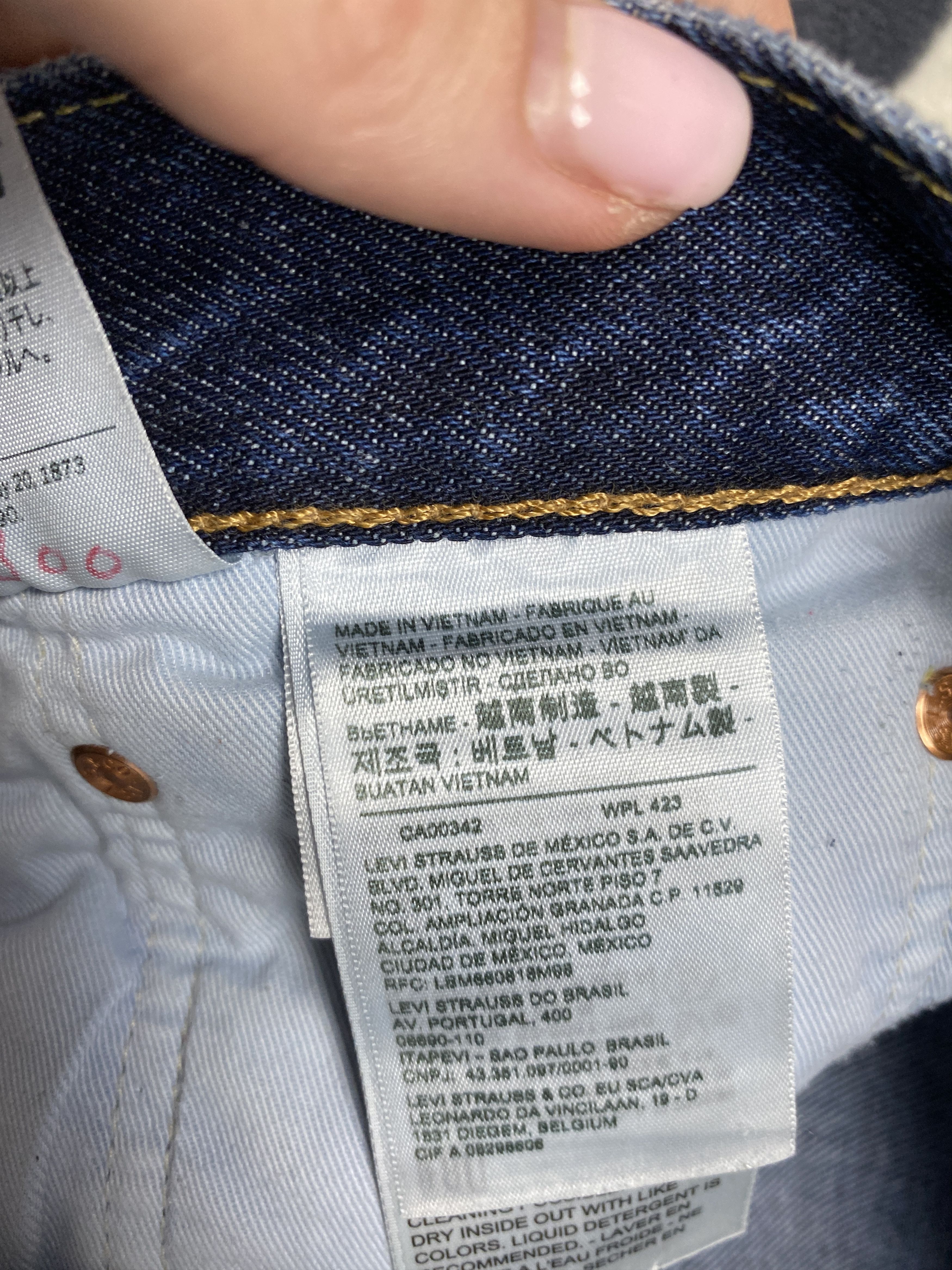 Levi's Levi's 512 Vintage Premium Denim Pants Y2K Jeans Size US 31 - 8 Thumbnail