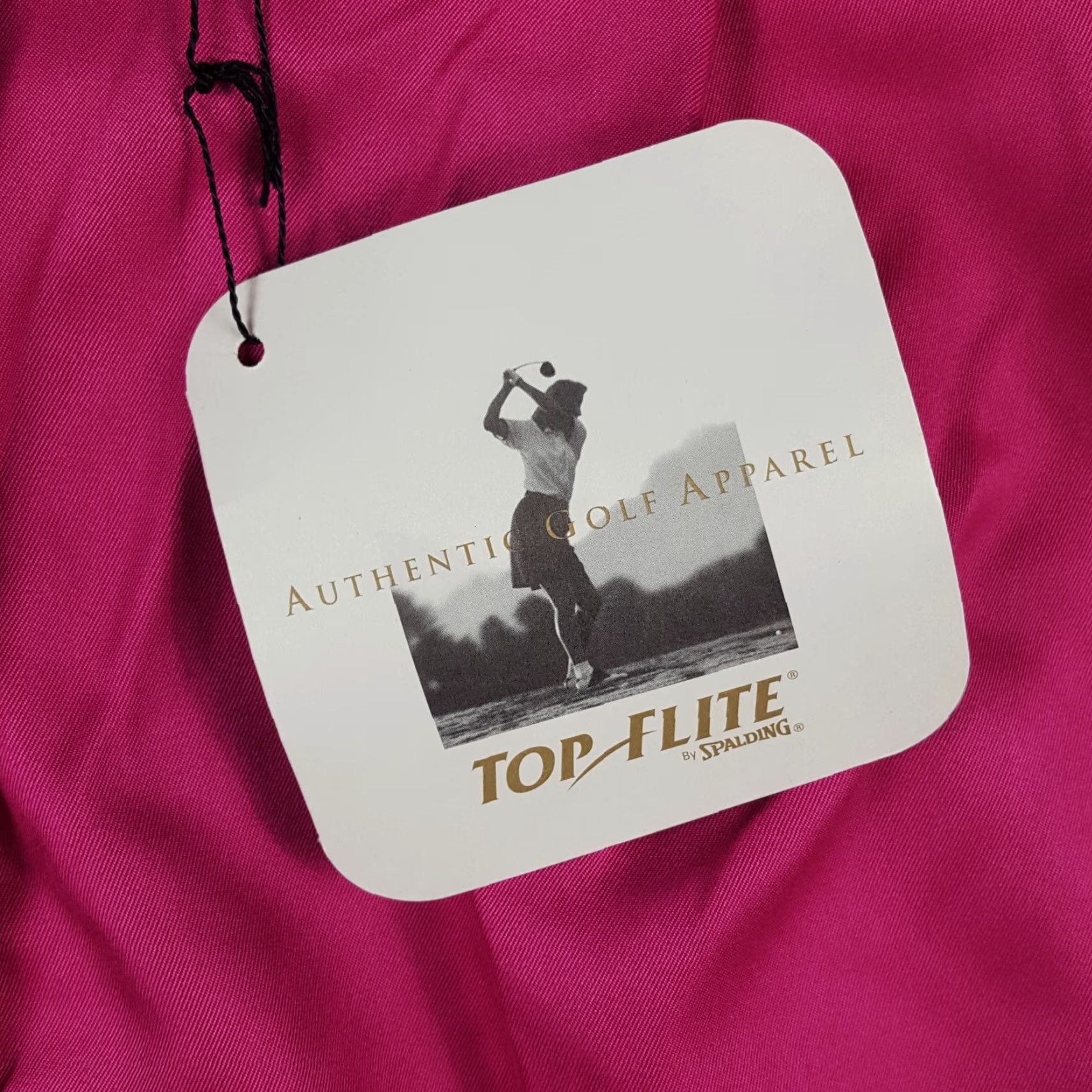 Vintage VINTAGE Top Flite Women's Chino Shorts 8 High Waist Pleated Relaxed Pink Summer Athletic Casual Y2K Size 30" / US 8 / IT 44 - 3 Thumbnail