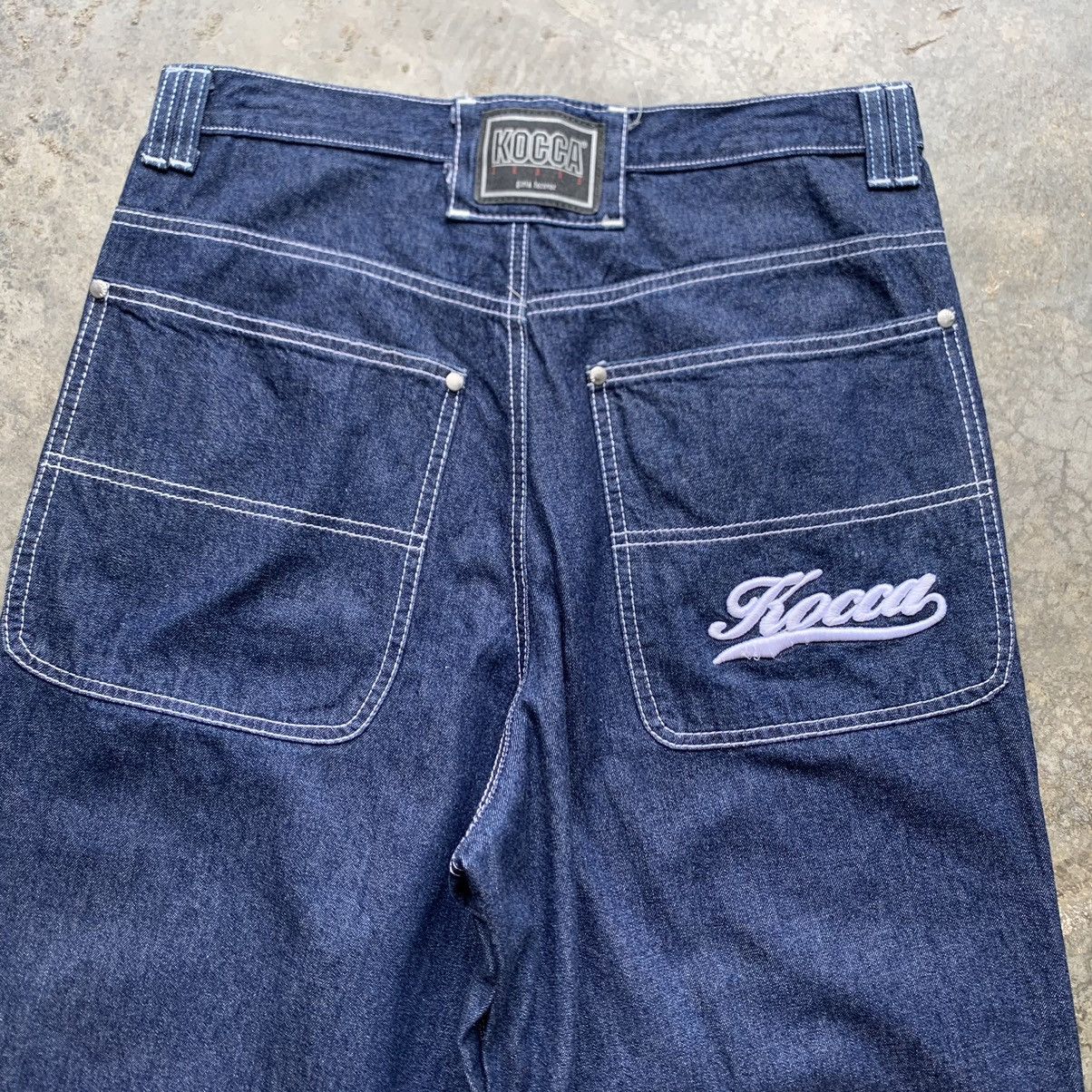 Vintage Kocca Baggy Denim Jeans Size 32x31 Size US 32 / EU 48 - 6 Thumbnail