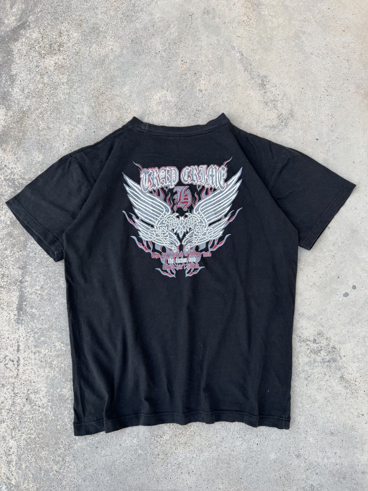 Seditionaries 2000s Cyber Punk Crap Crime Poem Seditionaries Styled Tees Size US M / EU 48-50 / 2 - 1 Thumbnail