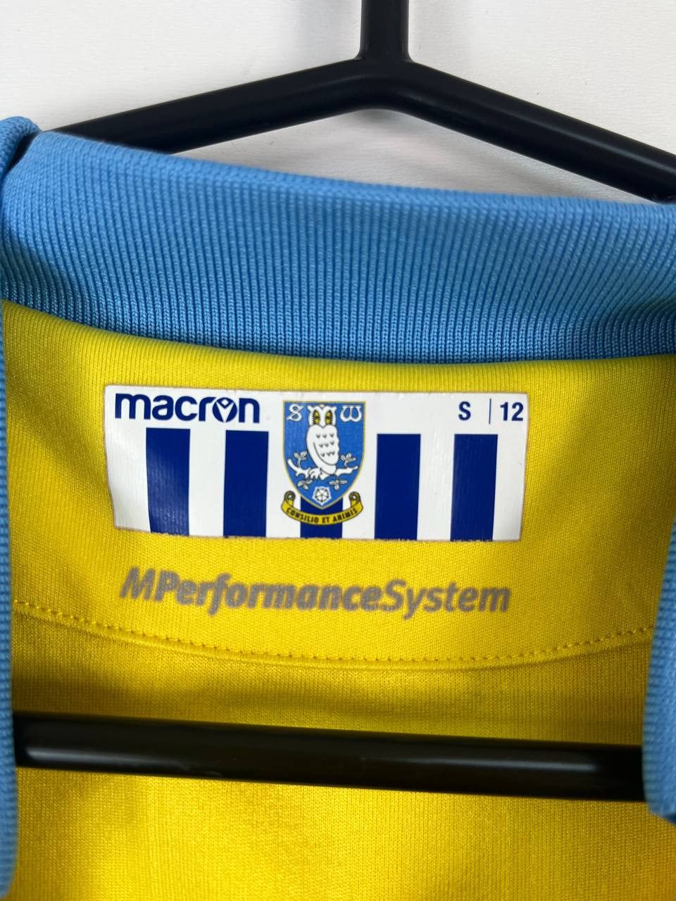 Macron Sheffield Wednesday 2023 Away Shirt Macron Yellow Size S Size US S / EU 44-46 / 1 - 6 Thumbnail