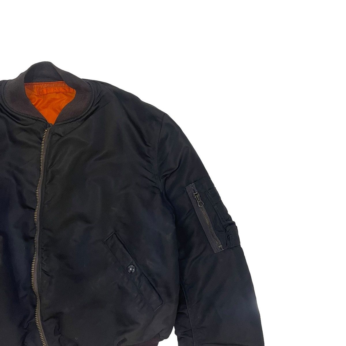 Alpha Industries Vintage Alpha Industries MA-1 Bomber Jacket Size US L / EU 52-54 / 3 - 10 Thumbnail