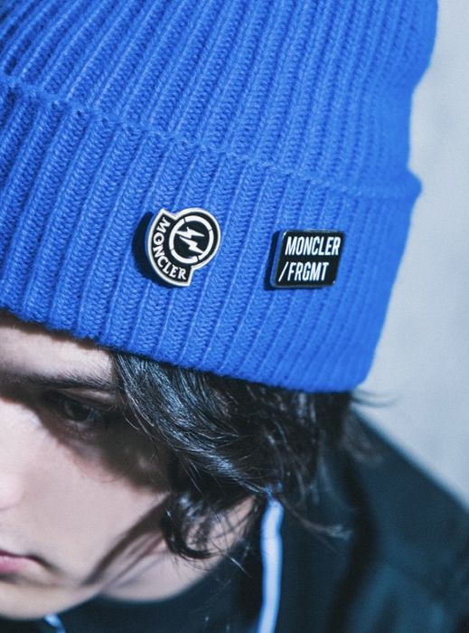 Moncler store fragment beanie