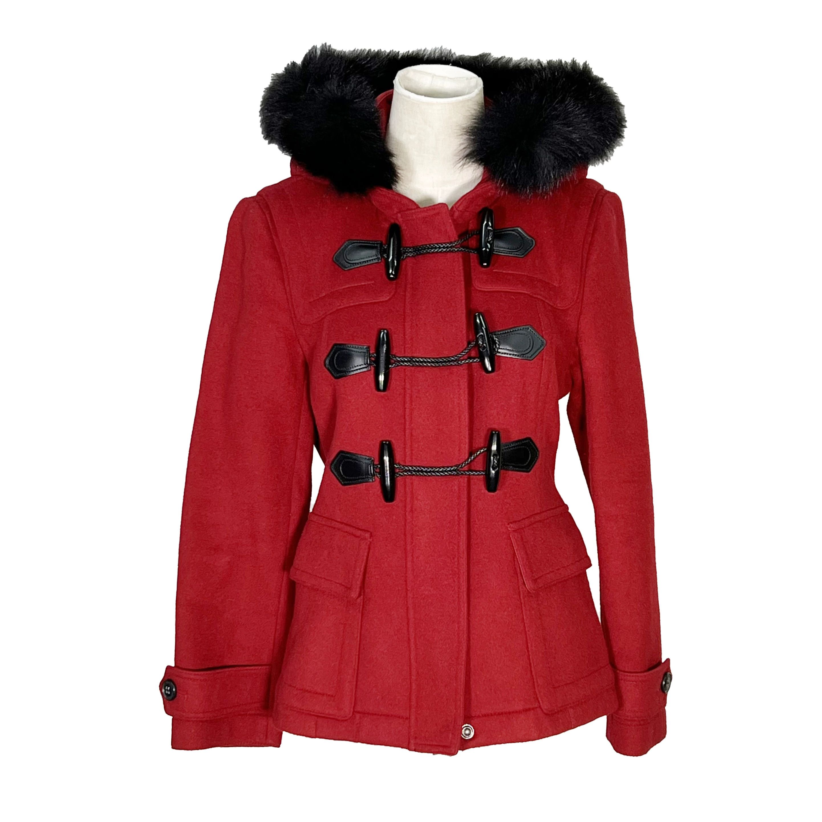 Burberry Burberry Wool Multi Coat L Women Size L / US 10 / IT 46 - 1 Thumbnail