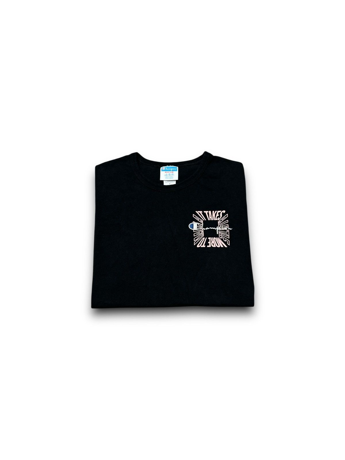 Champion Vintage Champion It Takes A Little More To Make t-shirt Size US M / EU 48-50 / 2 - 1 Thumbnail
