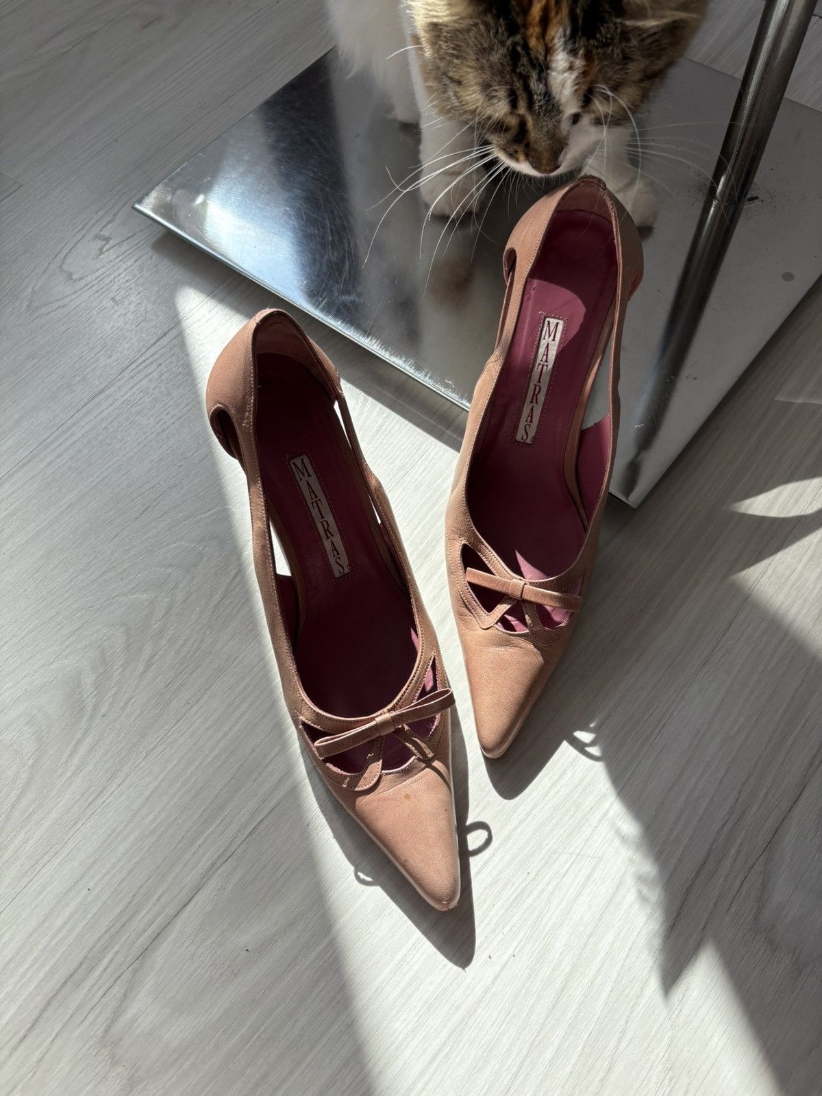 Vintage Vintage leather heels Size US 7.5 / IT 37.5 - 19 Thumbnail