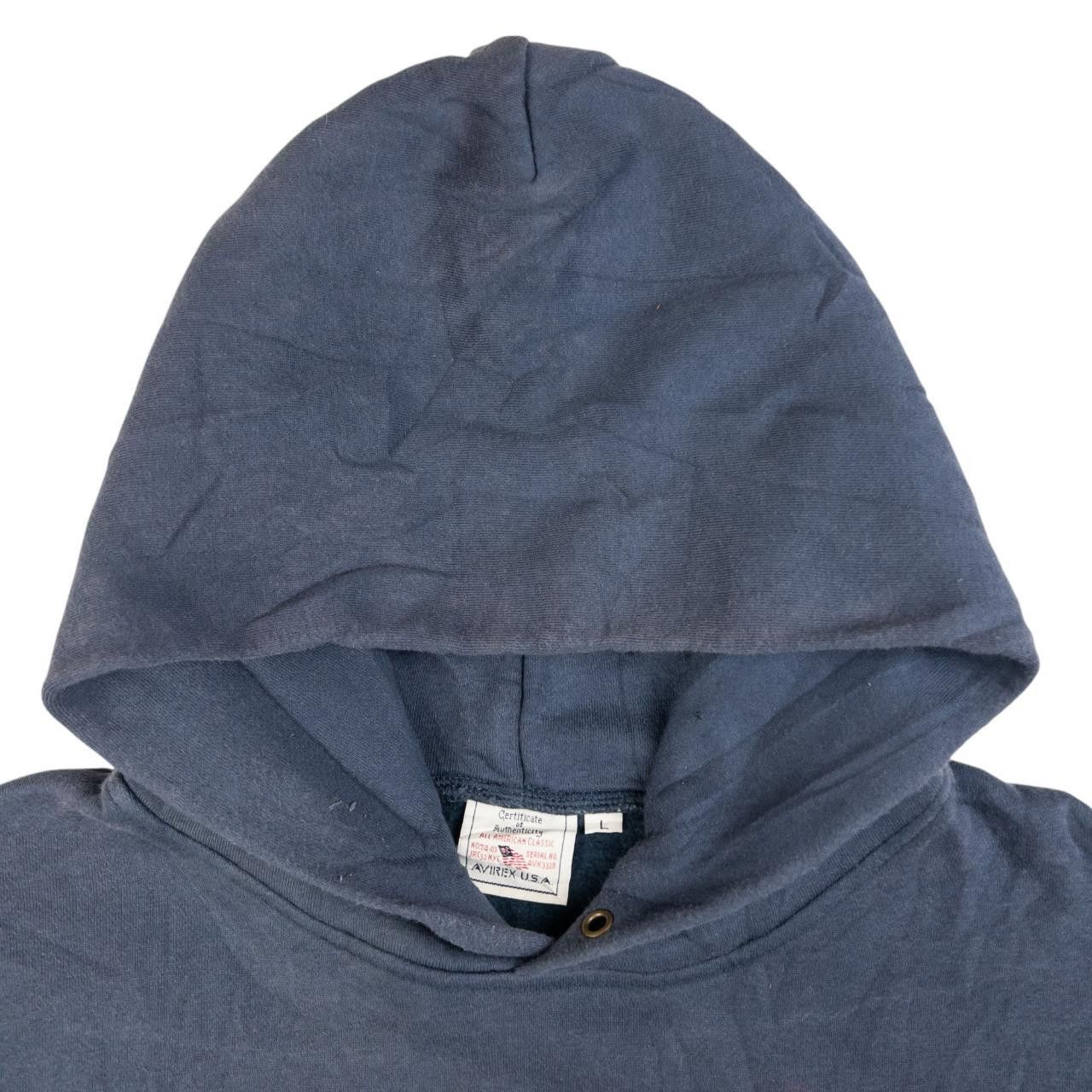 Avirex Vintage AVIREX Embroidered Hoodie Size L Size US L / EU 52-54 / 3 - 4 Thumbnail