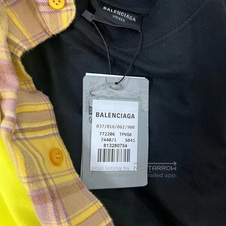 Balenciaga Balenciaga SS24 Logo Print Hooded Sweatshirt. Size US S / EU 44-46 / 1 - 3 Thumbnail