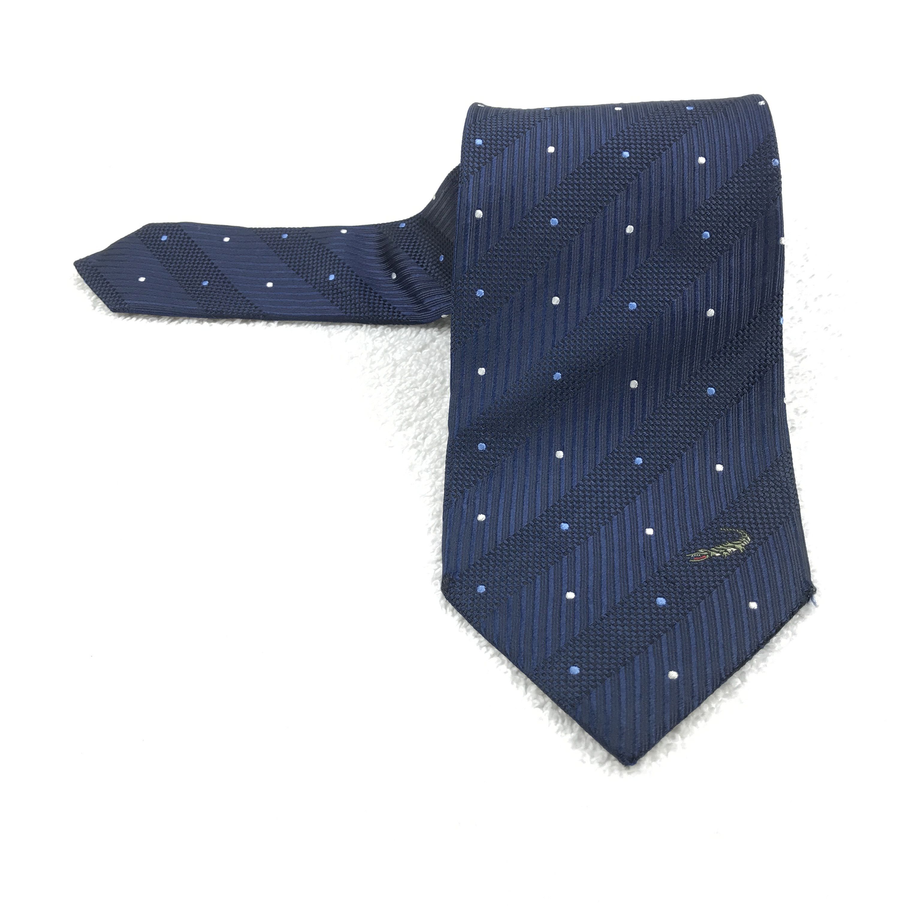 Designer × Vintage Vintage Crocodile Silk Necktie Size ONE SIZE - 1 Thumbnail