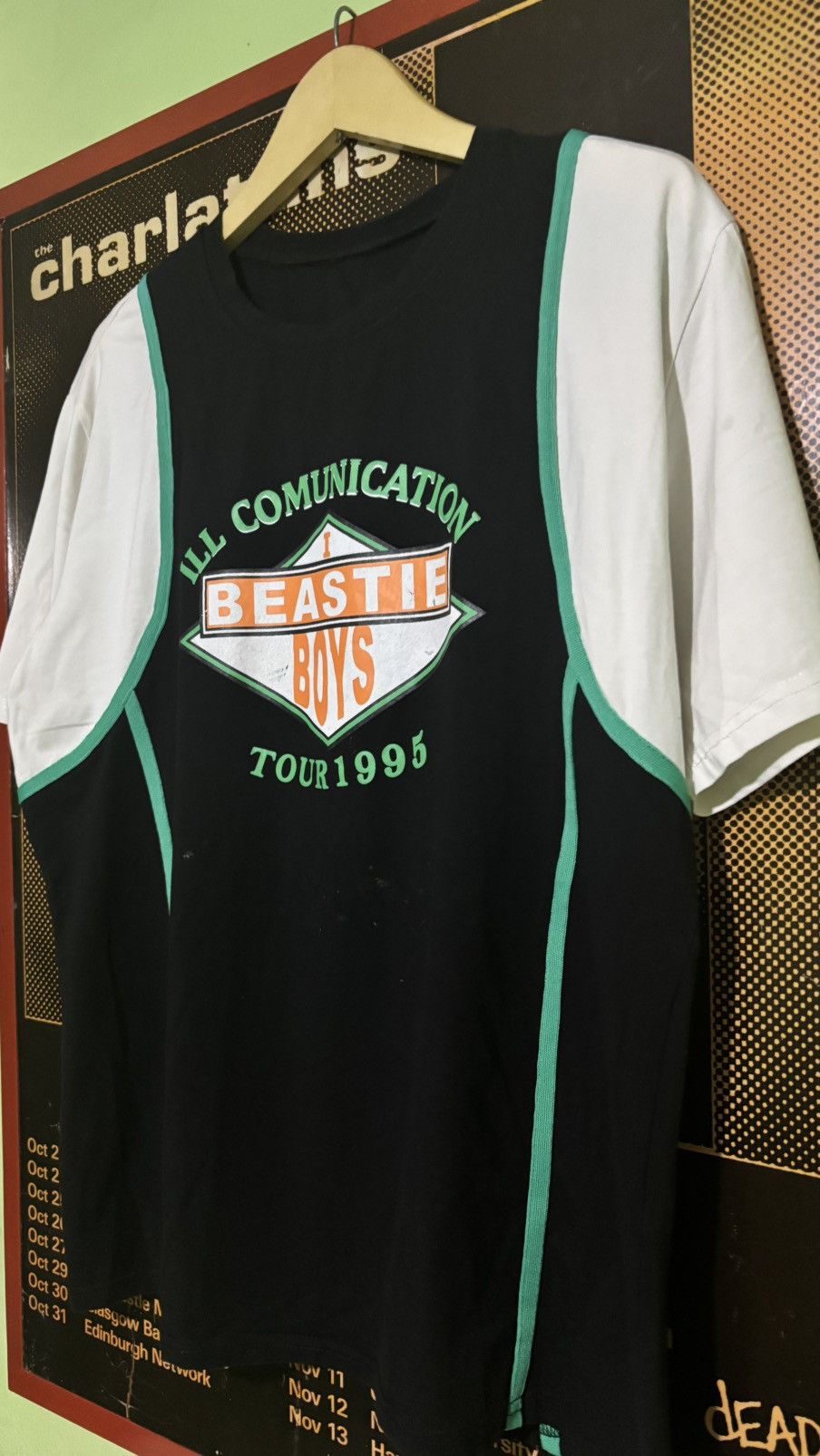Band Tees Vtg Rare Beastie Boys Jersey Tour 1995 Size US XL / EU 56 / 4 - 5 Thumbnail