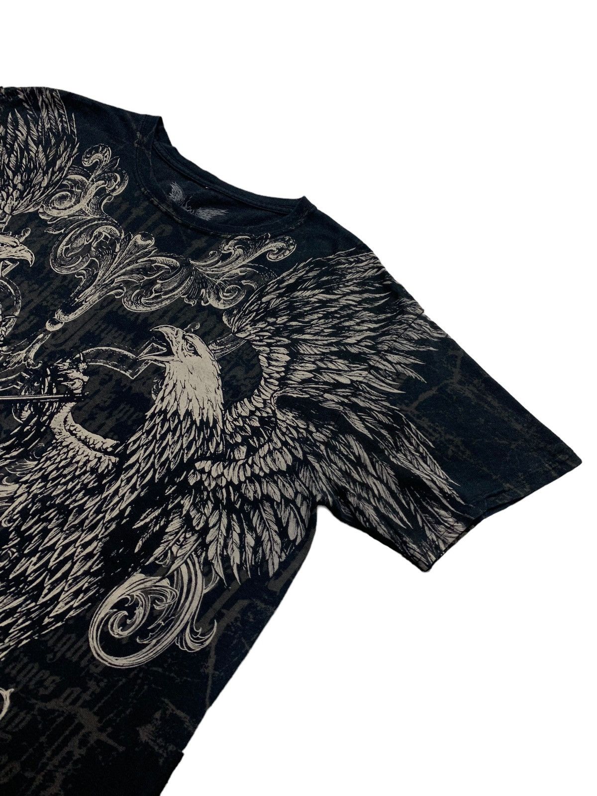 Affliction × Hysteric Glamour × If Six Was Nine Apprime Crazy Goth Poems Affliction style Y2k Tshirt Size US L / EU 52-54 / 3 - 6 Thumbnail