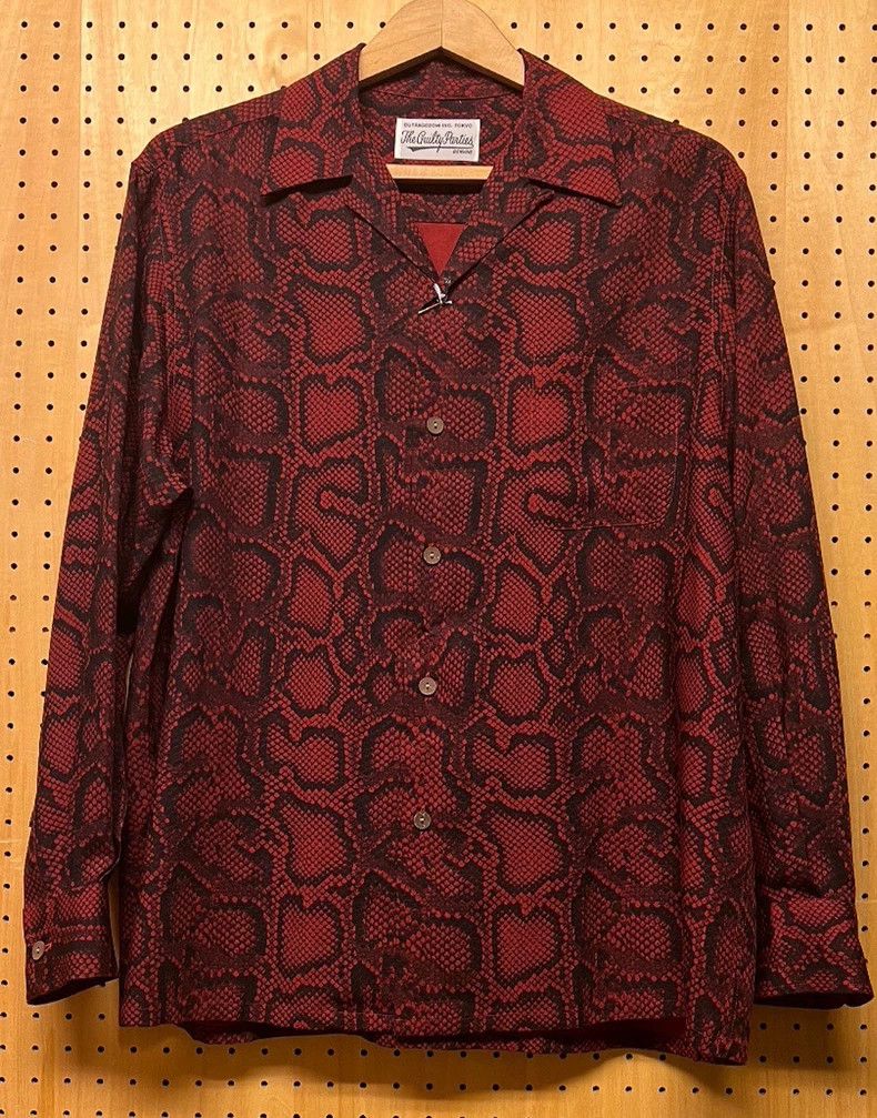 Wacko Maria Wacko Maria Snake Pattern Silk Shirt XL- DMC Size US XL / EU 56 / 4 - 1 Thumbnail
