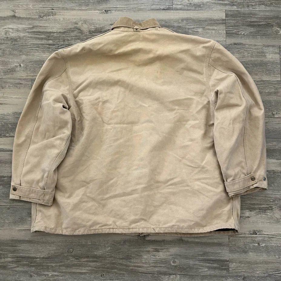 Carhartt Vintage Carhartt C10WET Wheat Western Chore Coat Size US XXL / EU 58 / 5 - 5 Thumbnail