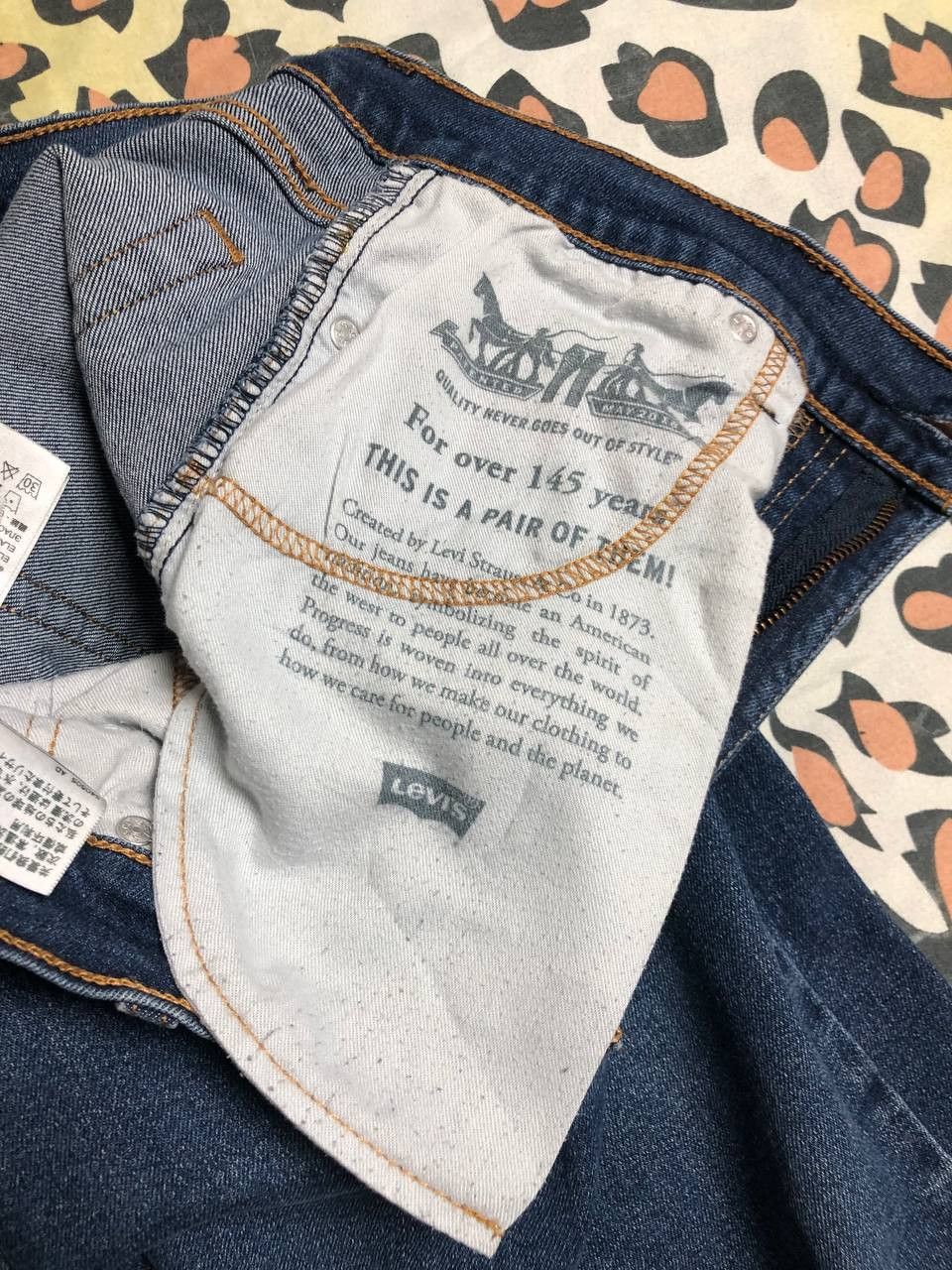 Levi's × Vintage vintage Levis Jeans 510 denim distressed spring pants 90s Size US 30 / EU 46 - 11 Thumbnail