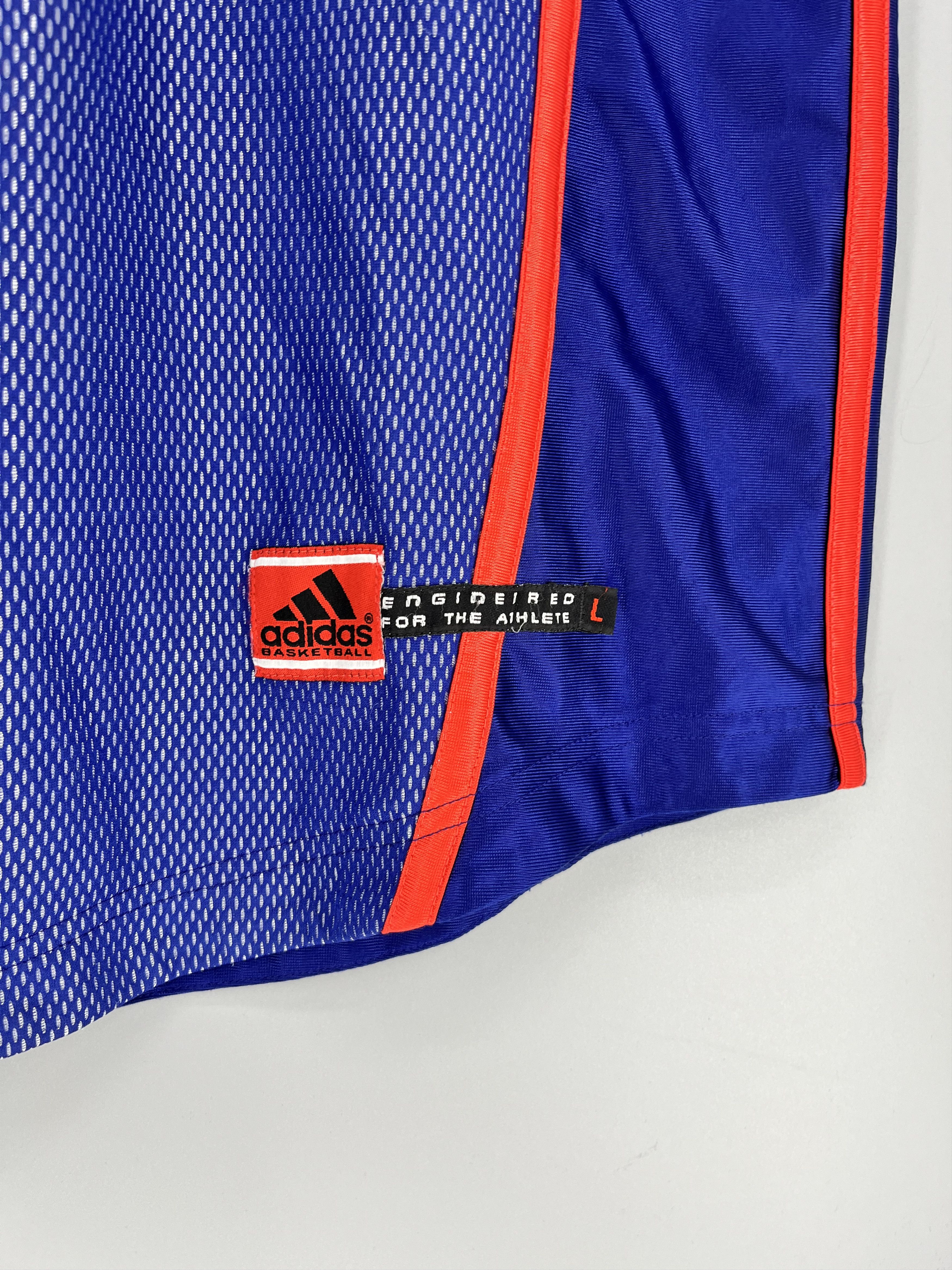 Adidas Adidas Vintage 90s Jersey Number One Basketball Rare Item Size US L / EU 52-54 / 3 - 6 Thumbnail