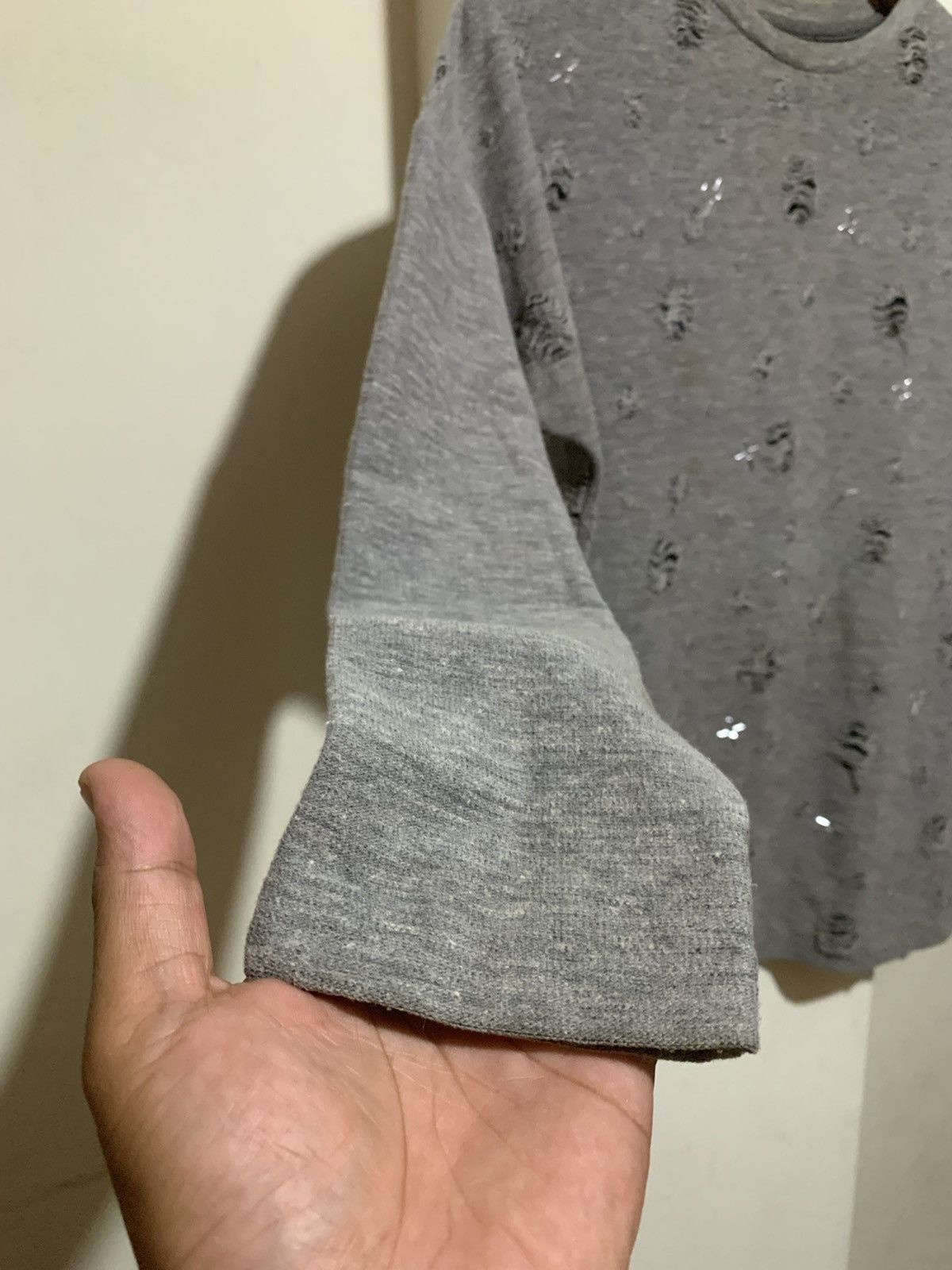 Le Grande Bleu (L.G.B.) Japanese Hype Distressed LGB ISWN Style Longsleeve tee Size US S / EU 44-46 / 1 - 2 Thumbnail