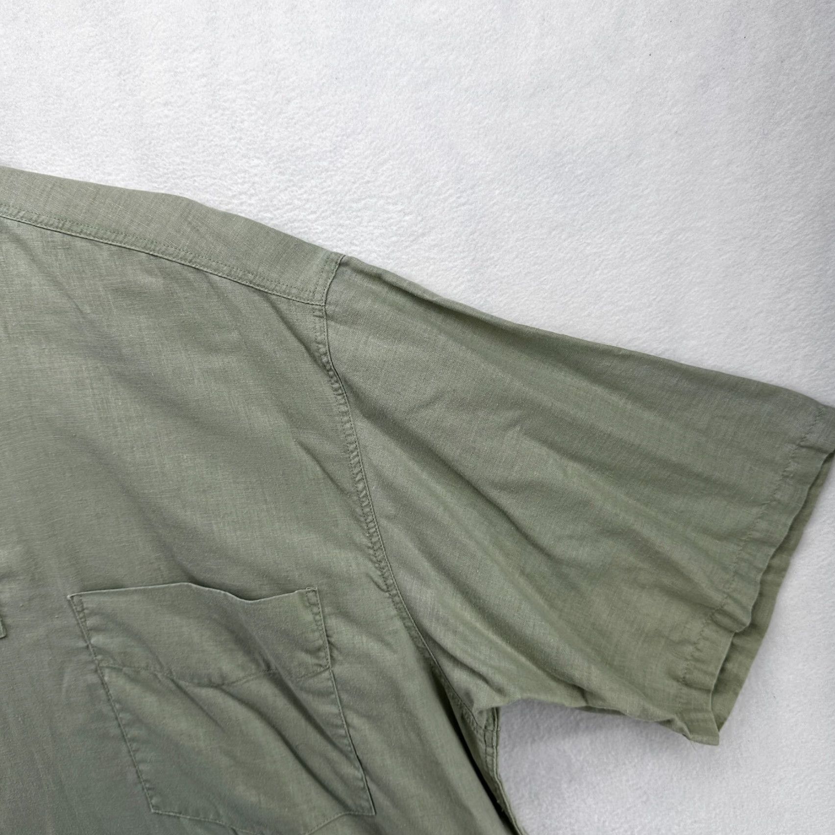 Patagonia VINTAGE Patagonia Polo Shirt Green Mens 2XL Short Sleeve Collared Classic Pocket Size US XXL / EU 58 / 5 - 6 Thumbnail