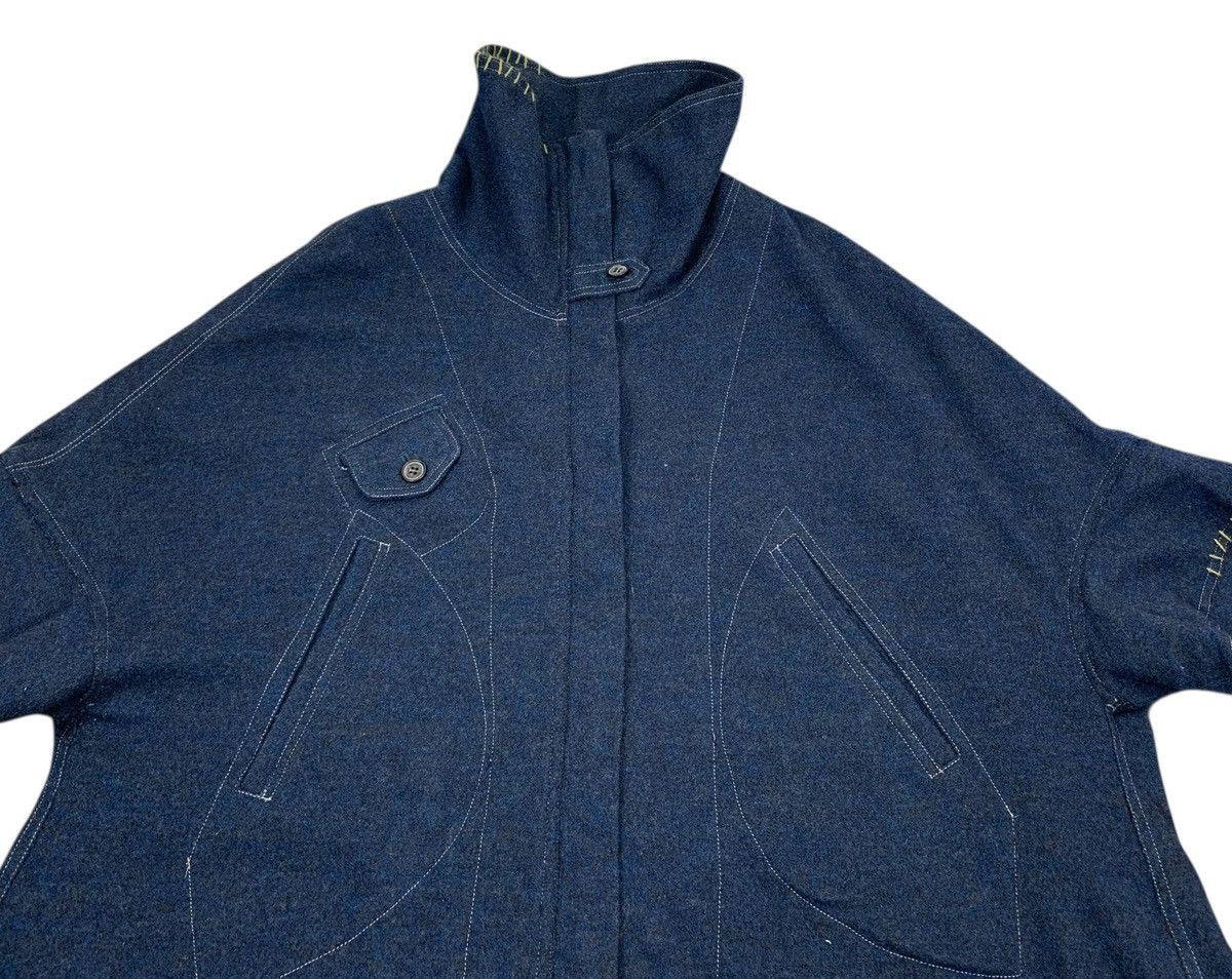 Japanese Brand VINTAGE CUBE JAPANESE BRAND WOMEN WOOL JACKET Size XS / US 0-2 / IT 36-38 - 4 Thumbnail
