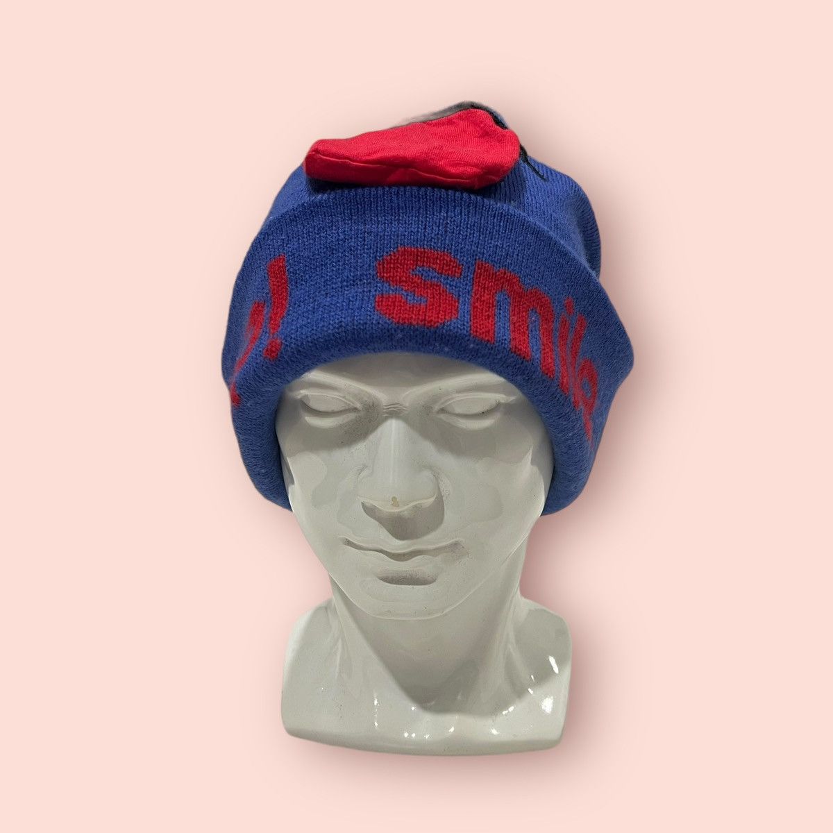 Hysteric Glamour × Japanese Brand VINTAGE UP SMILE JAPAN BEANIE Size ONE SIZE - 14 Thumbnail