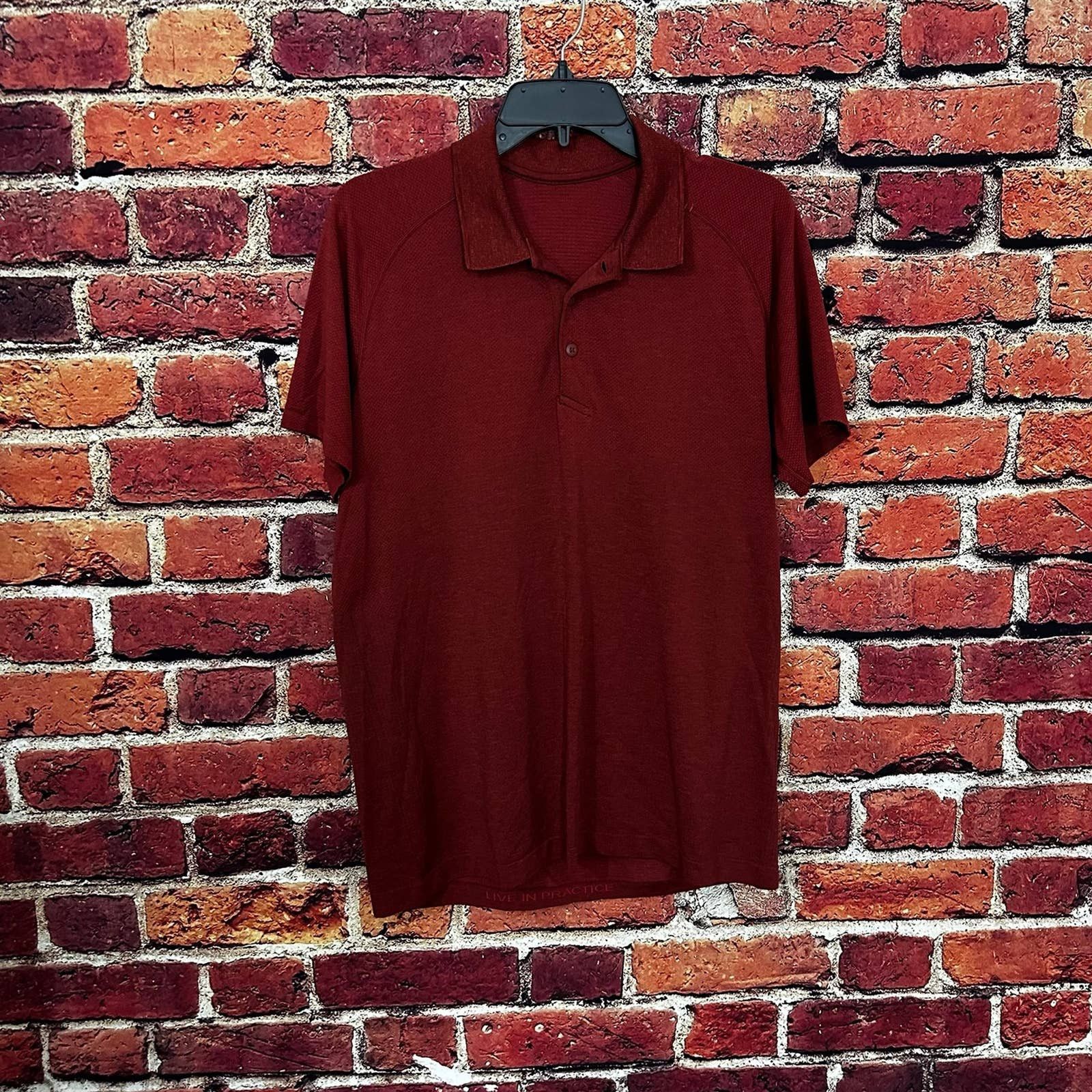 Lululemon Mens Lululemon Polo Size US L / EU 52-54 / 3 - 1 Thumbnail