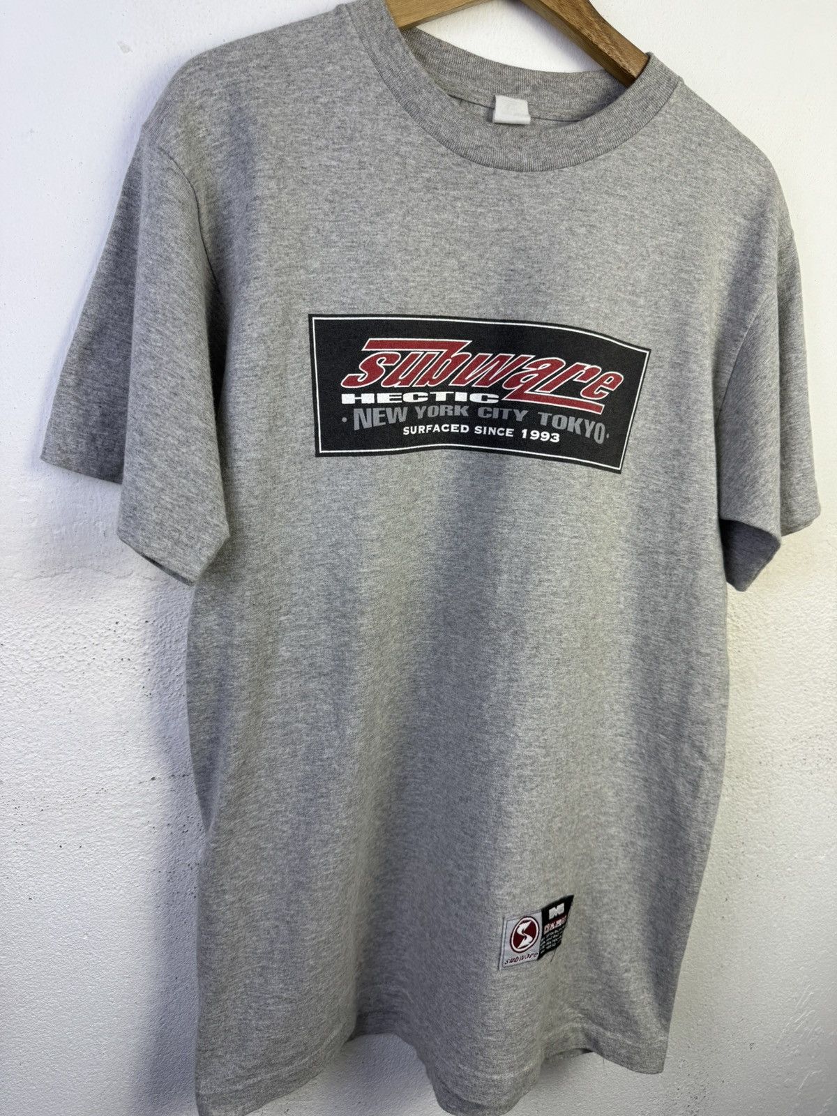 Vintage Vintage SUBWARE HECTIC New York City Tokyo Tee Size US L / EU 52-54 / 3 - 2 Thumbnail