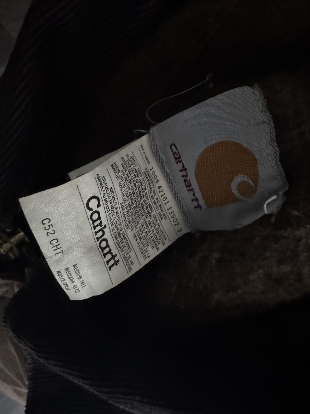 Carhartt Tall Medium Carhartt Brown Duck Canvas Jacket C52 CHT Trench Size US M / EU 48-50 / 2 - 5 Thumbnail