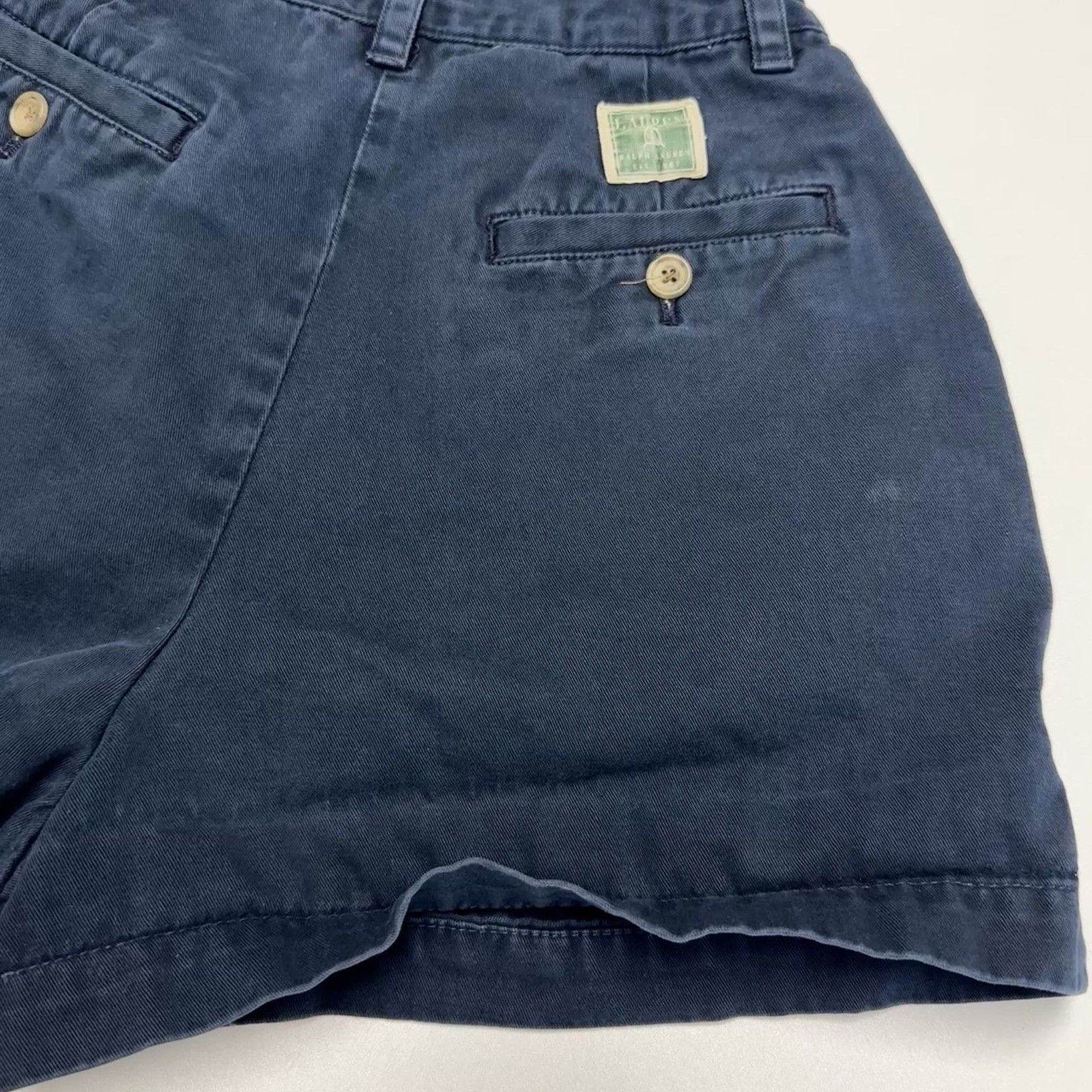 Lauren Ralph Lauren LRL Lauren Ralph Lauren Womens Shorts Blue Size 4 Petite 3in Size 27" / US 4 / IT 40 - 7 Thumbnail
