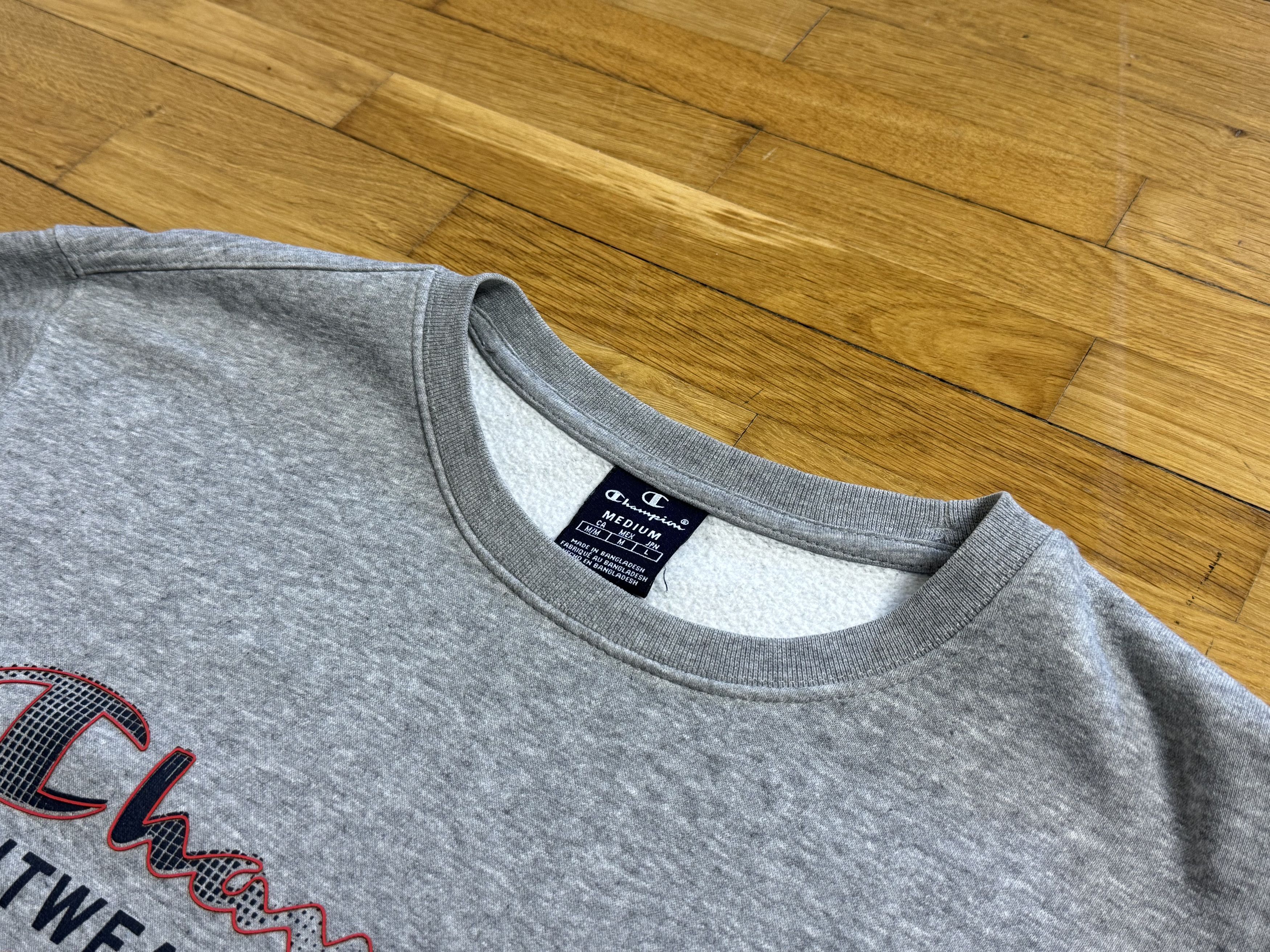 Champion × Vintage Vintage gray sweatshirt CHAMPION 1919 New York Size US M / EU 48-50 / 2 - 4 Thumbnail