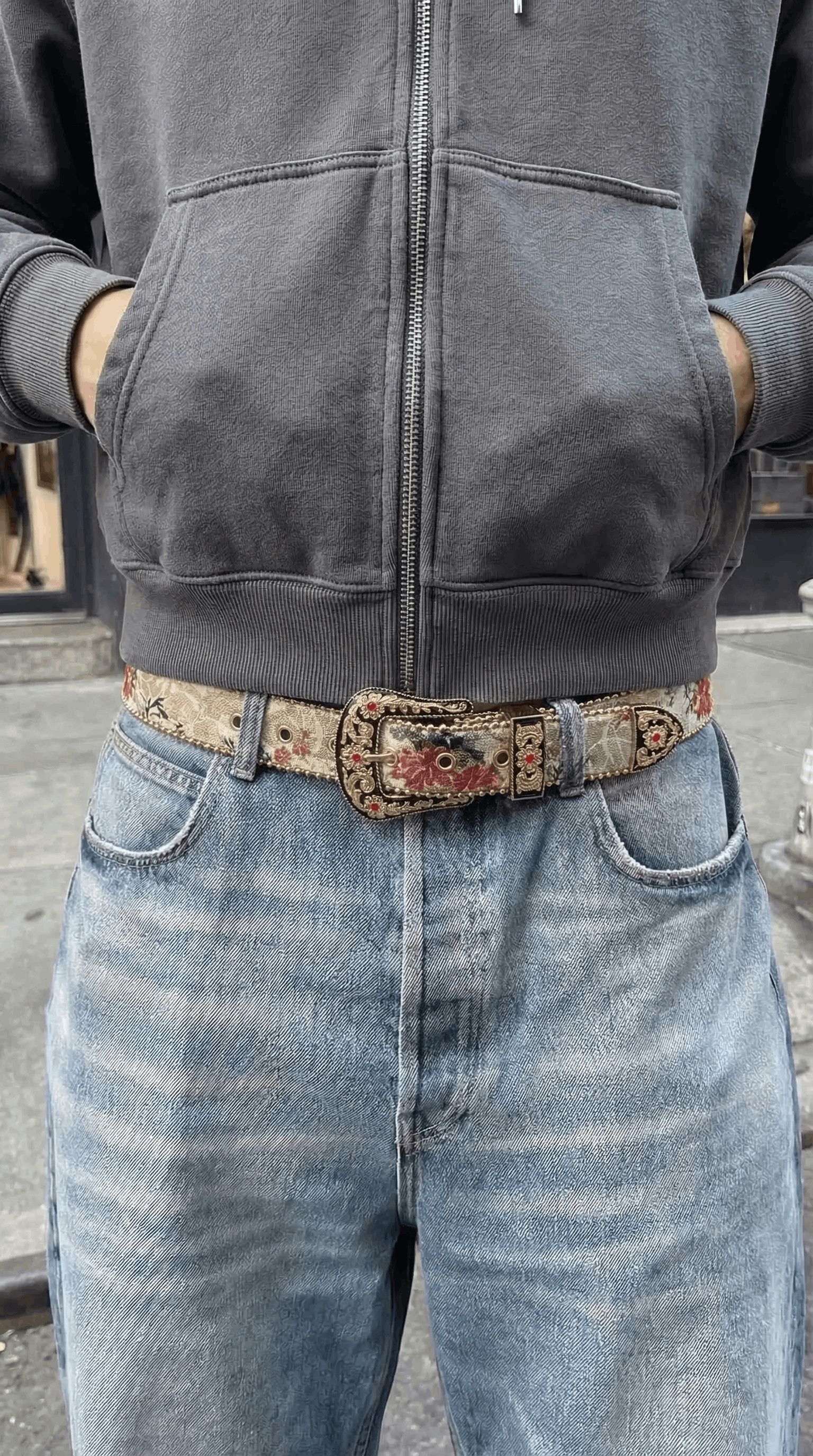 Other Floral Western Belt Size ONE SIZE - 1 Thumbnail